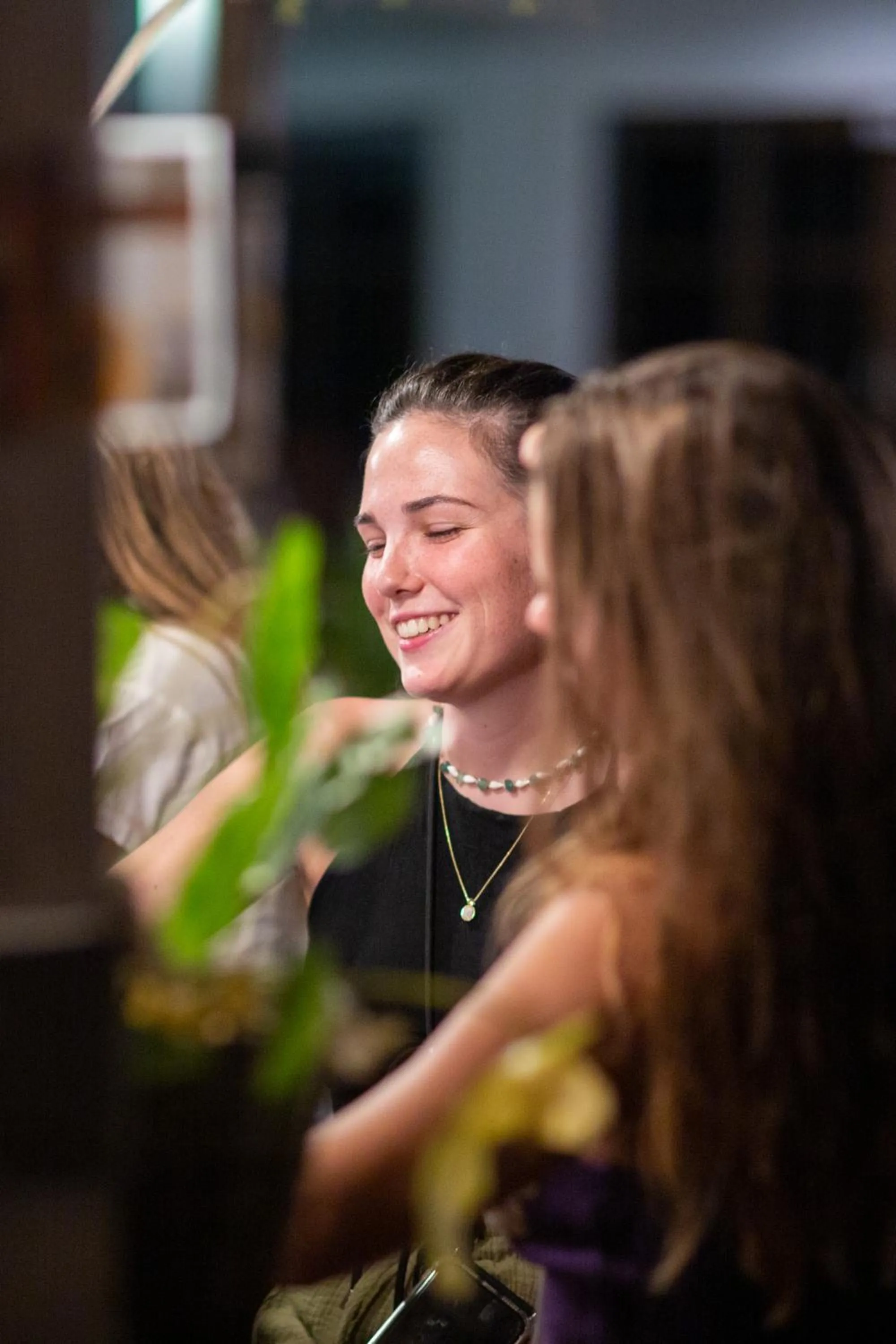 People in Tiki Beach Koh Phangan Beach Restaurant Bar and Coworking