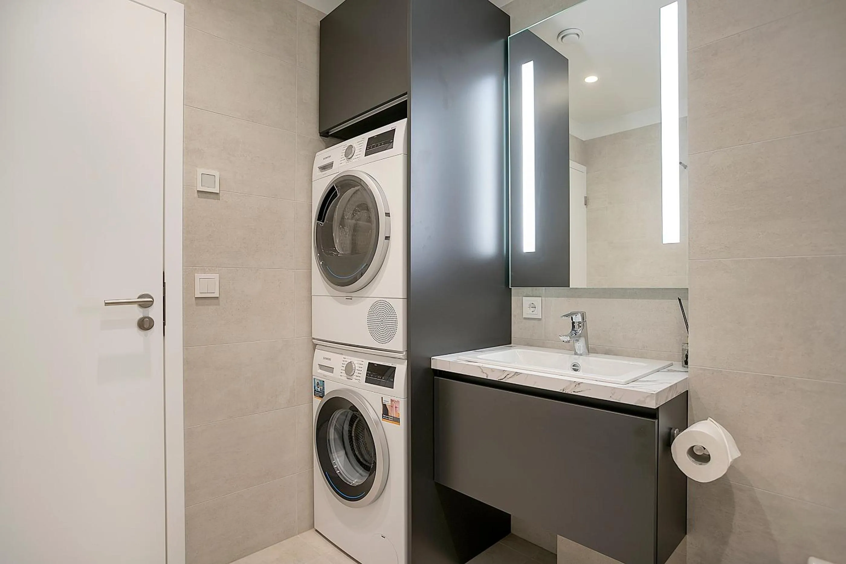 Bathroom in Sif Apartments by Heimaleiga