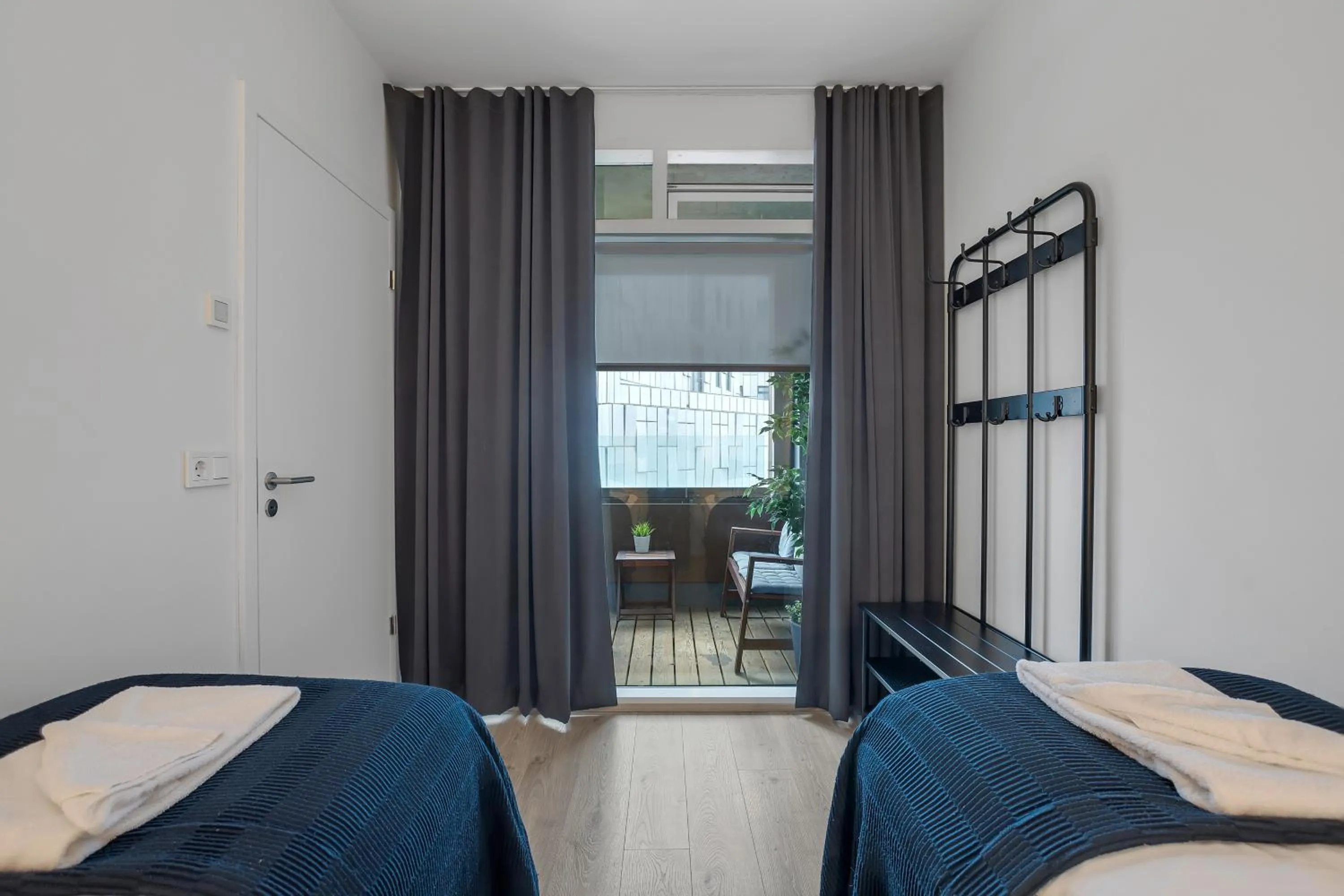 Bed in Sif Apartments by Heimaleiga