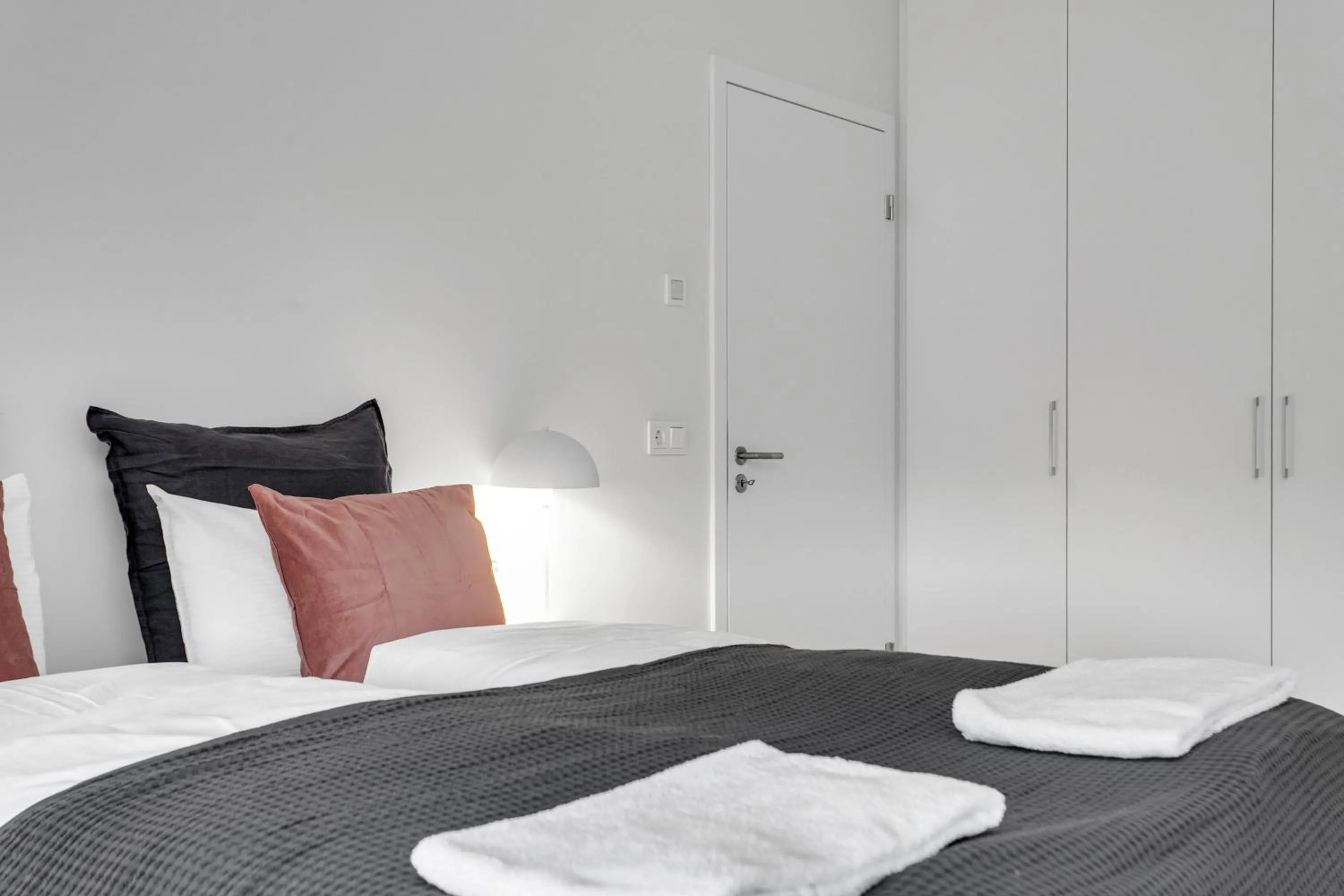 Bed in Sif Apartments by Heimaleiga