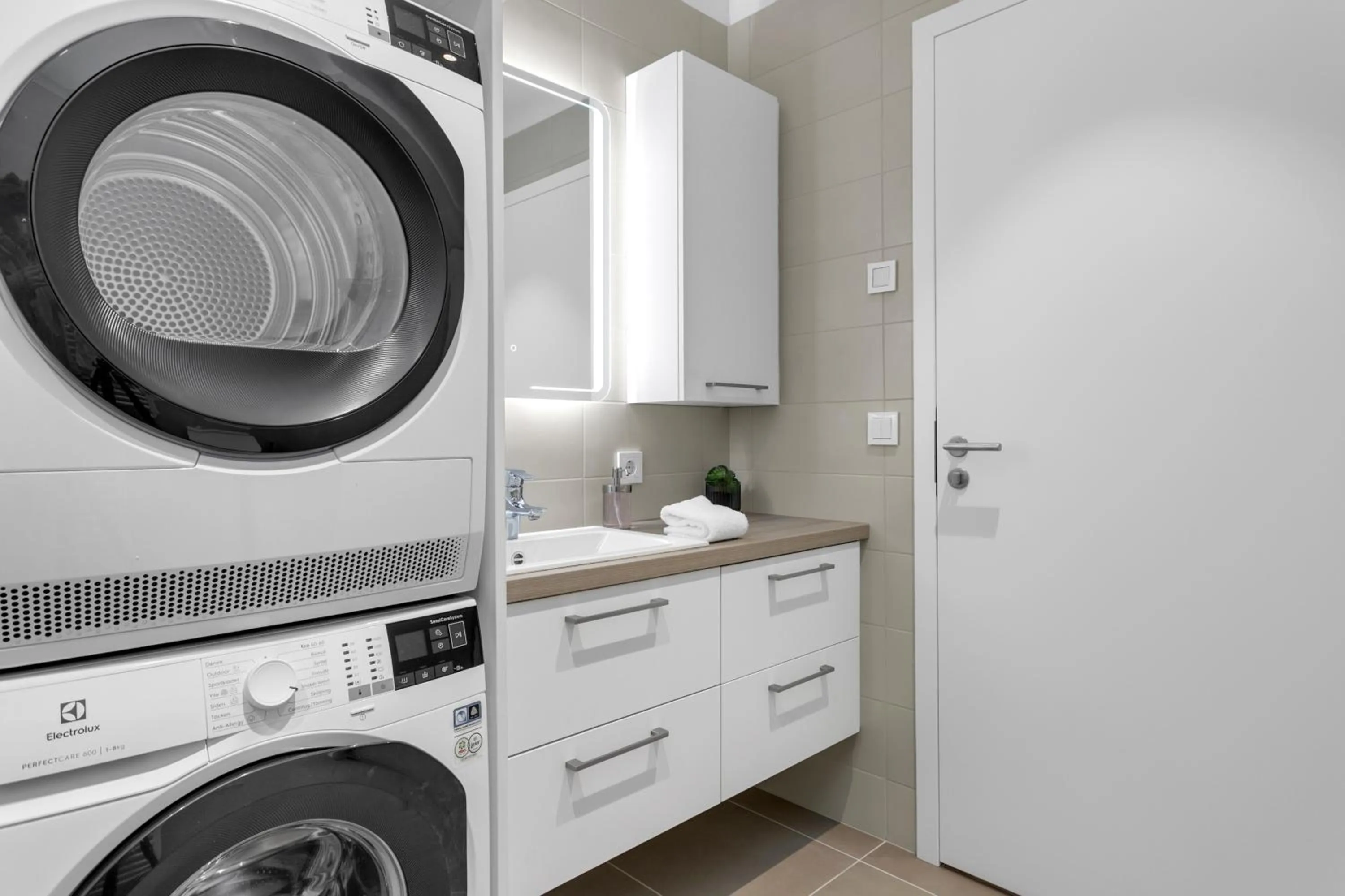 Bathroom in Sif Apartments by Heimaleiga
