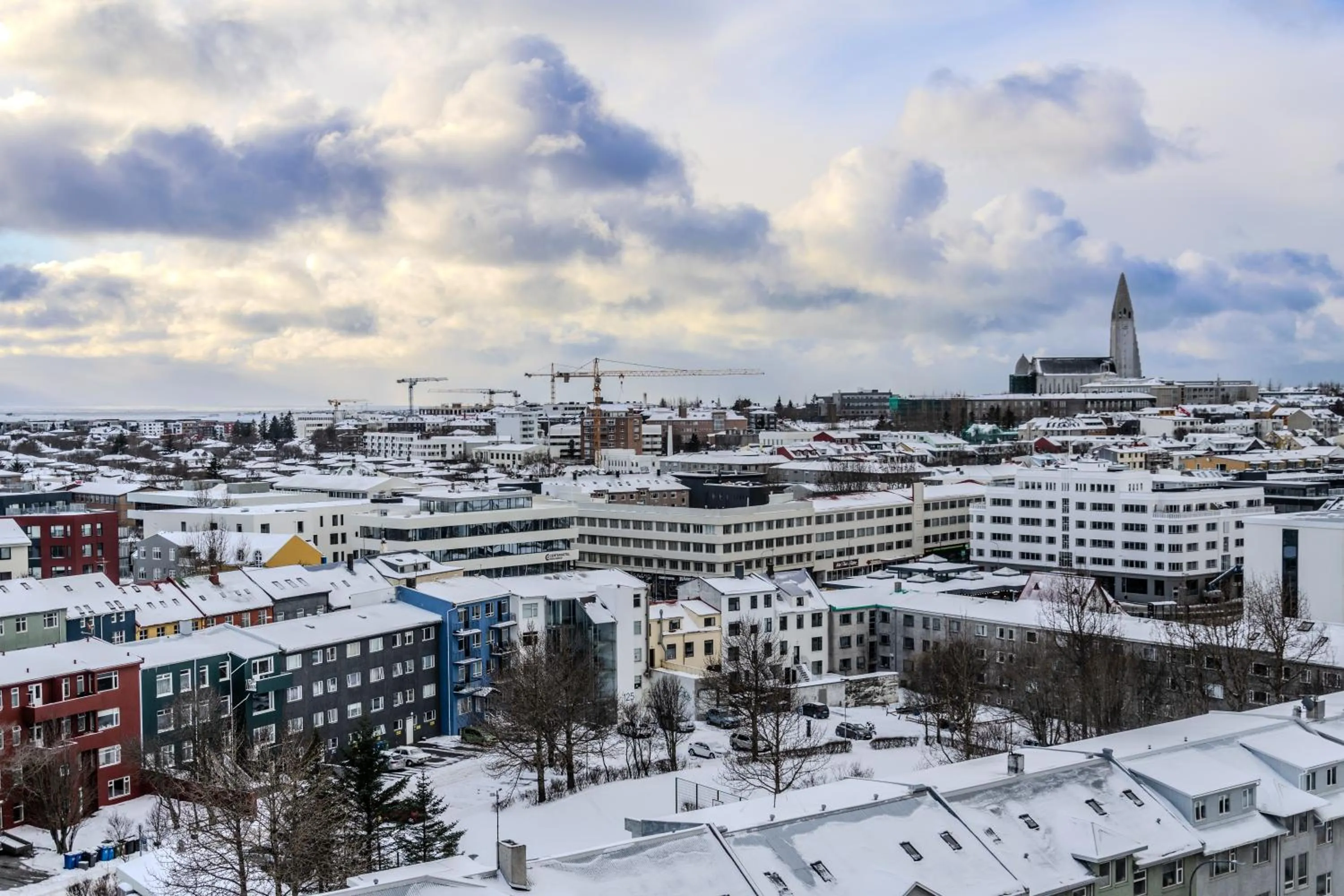 Winter in Sif Apartments by Heimaleiga