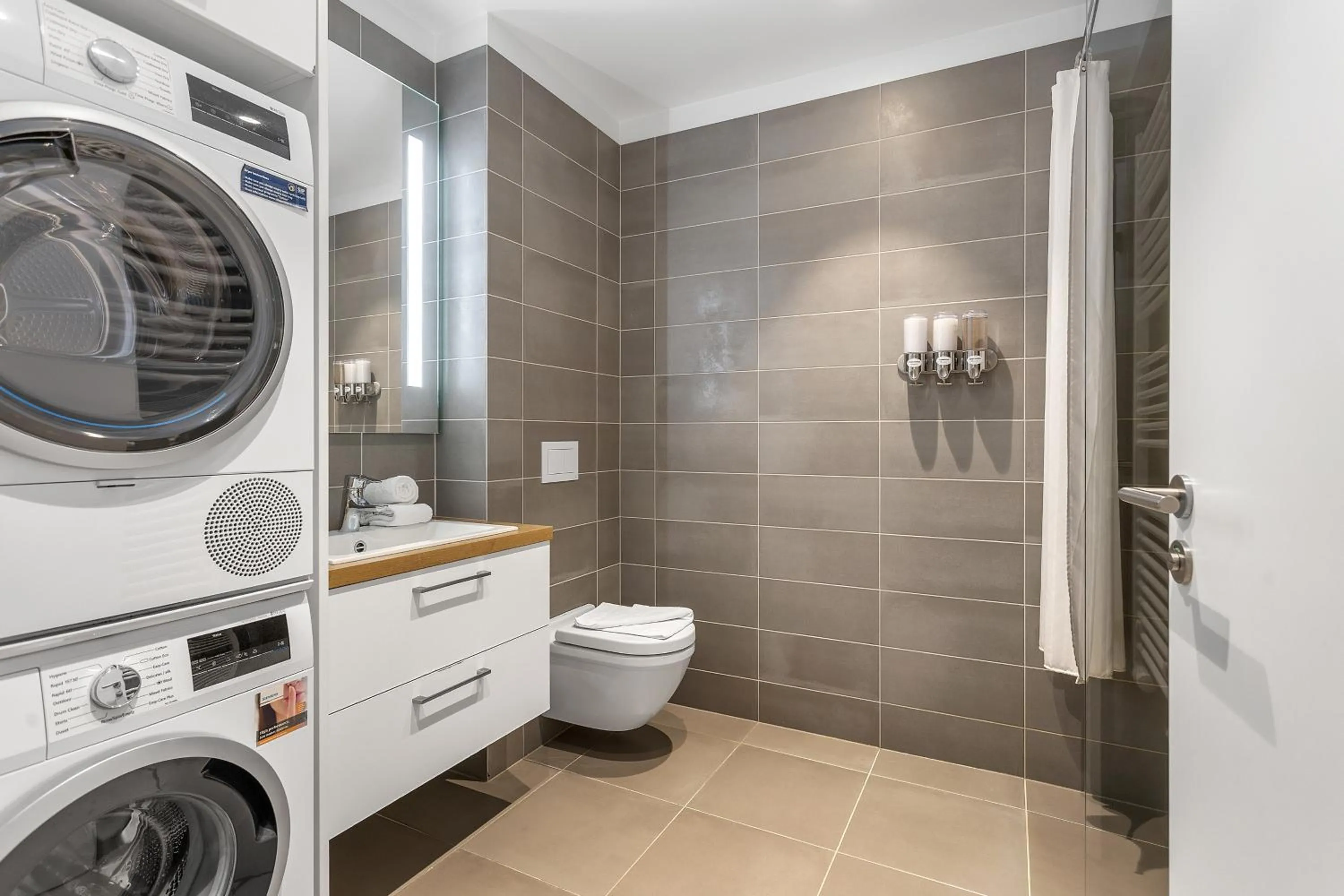 Shower in Sif Apartments by Heimaleiga