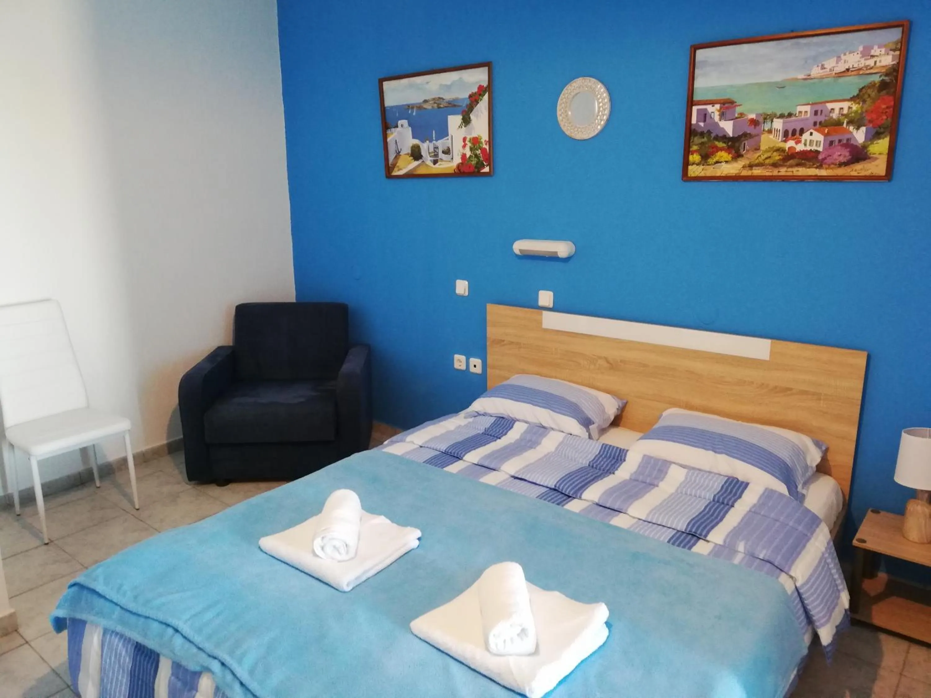 Bed in Vangelis Studios