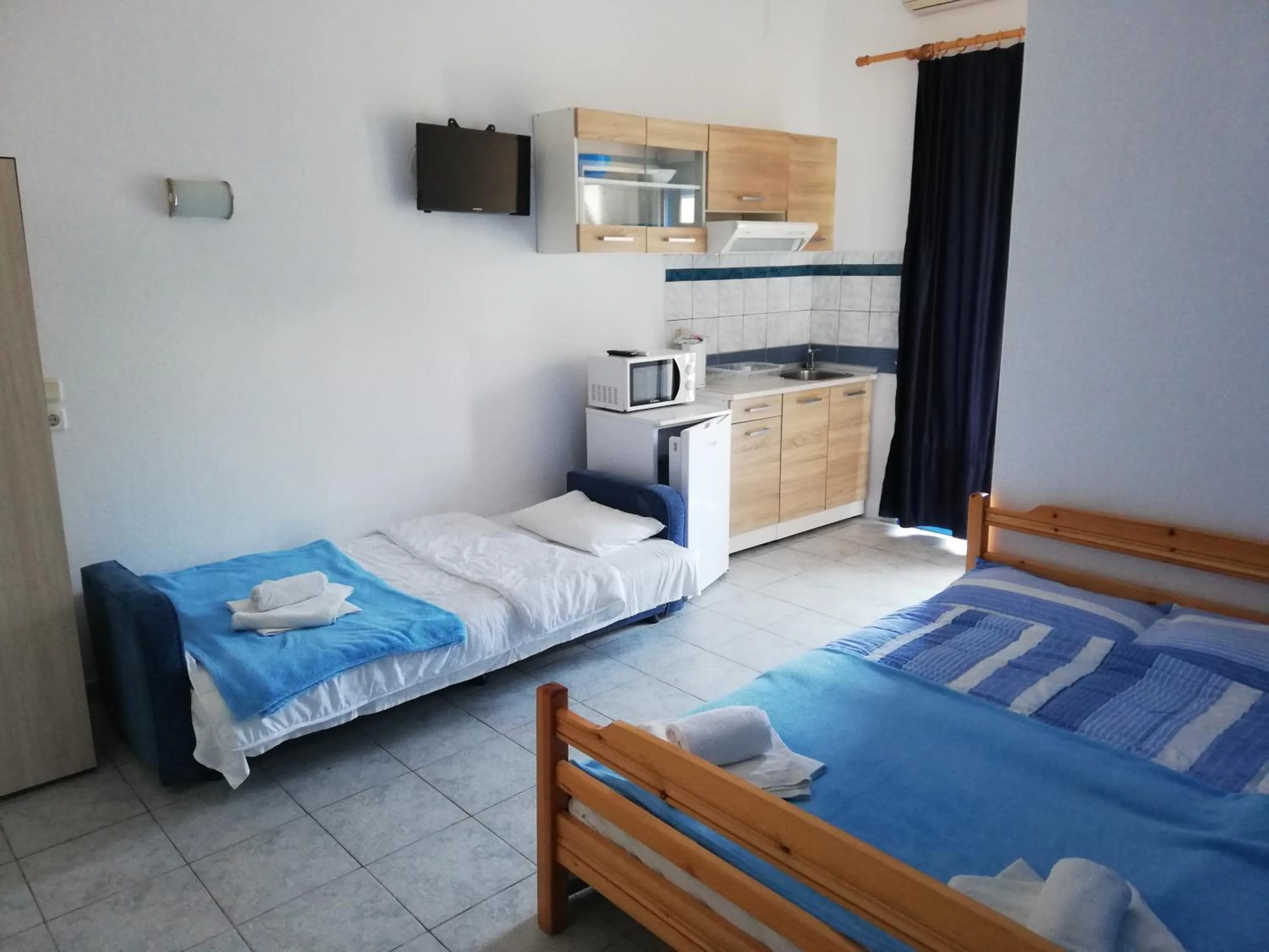 Bed in Vangelis Studios