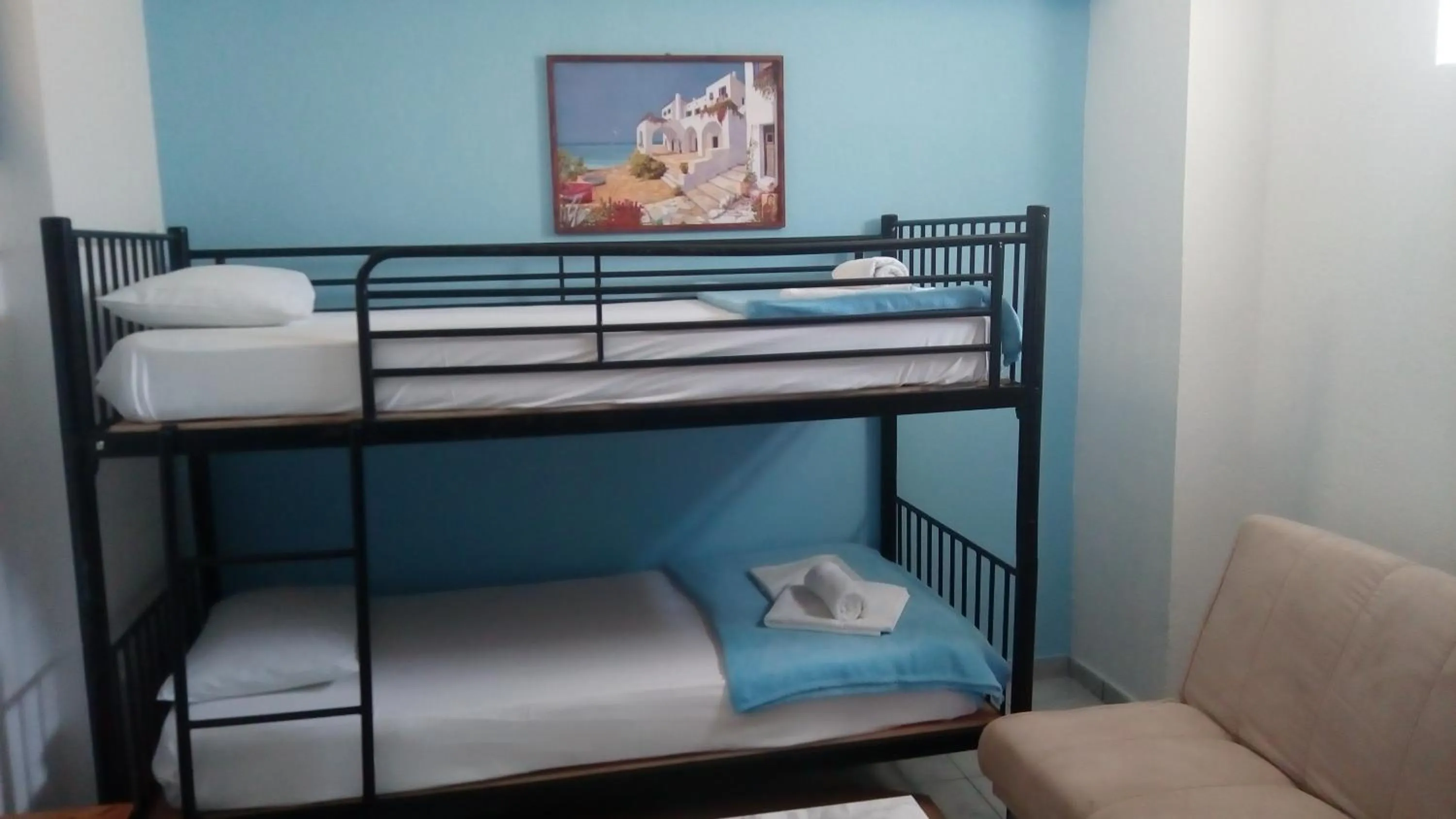 Seating area in Vangelis Studios