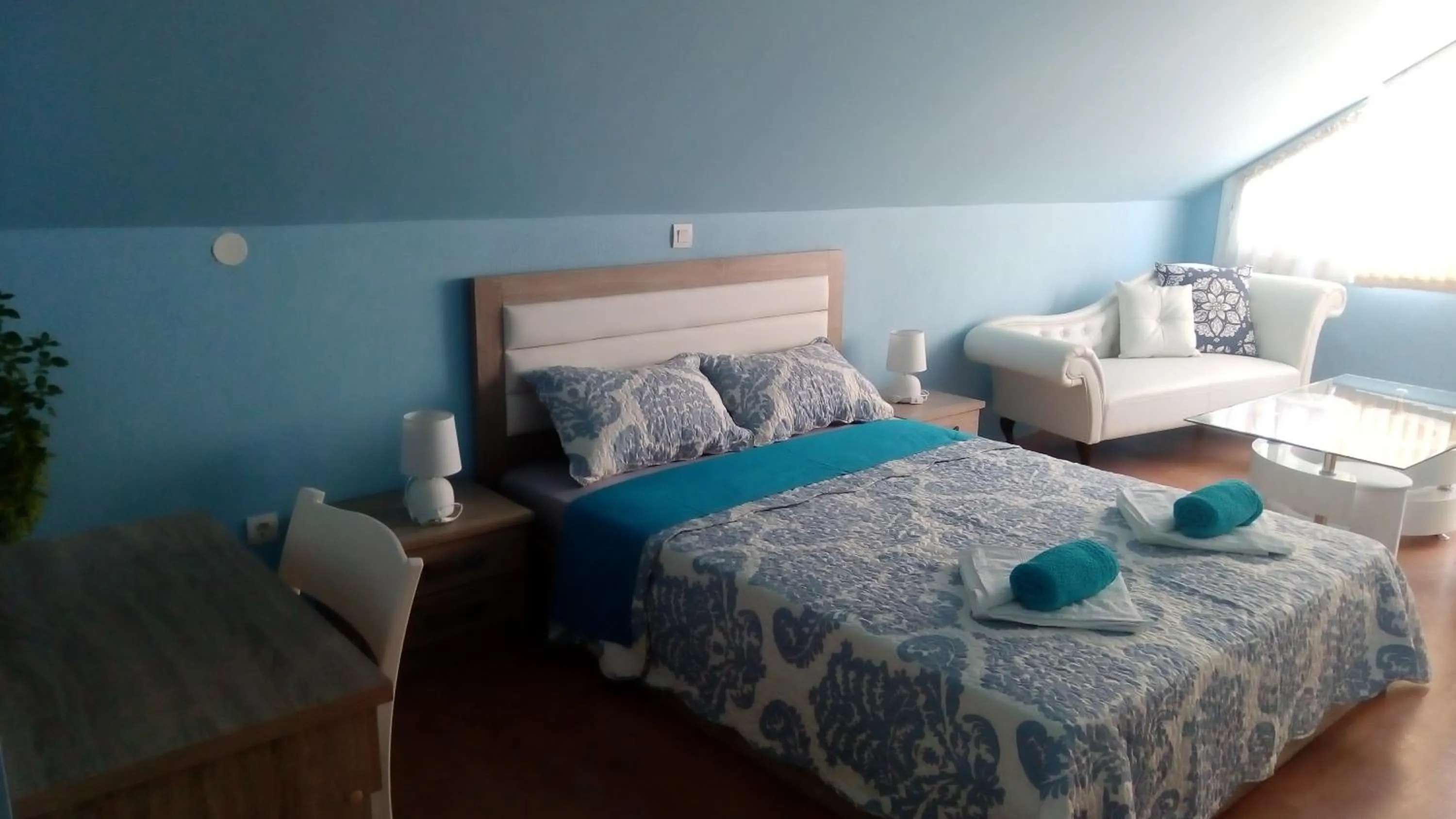 Bed in Vangelis Studios