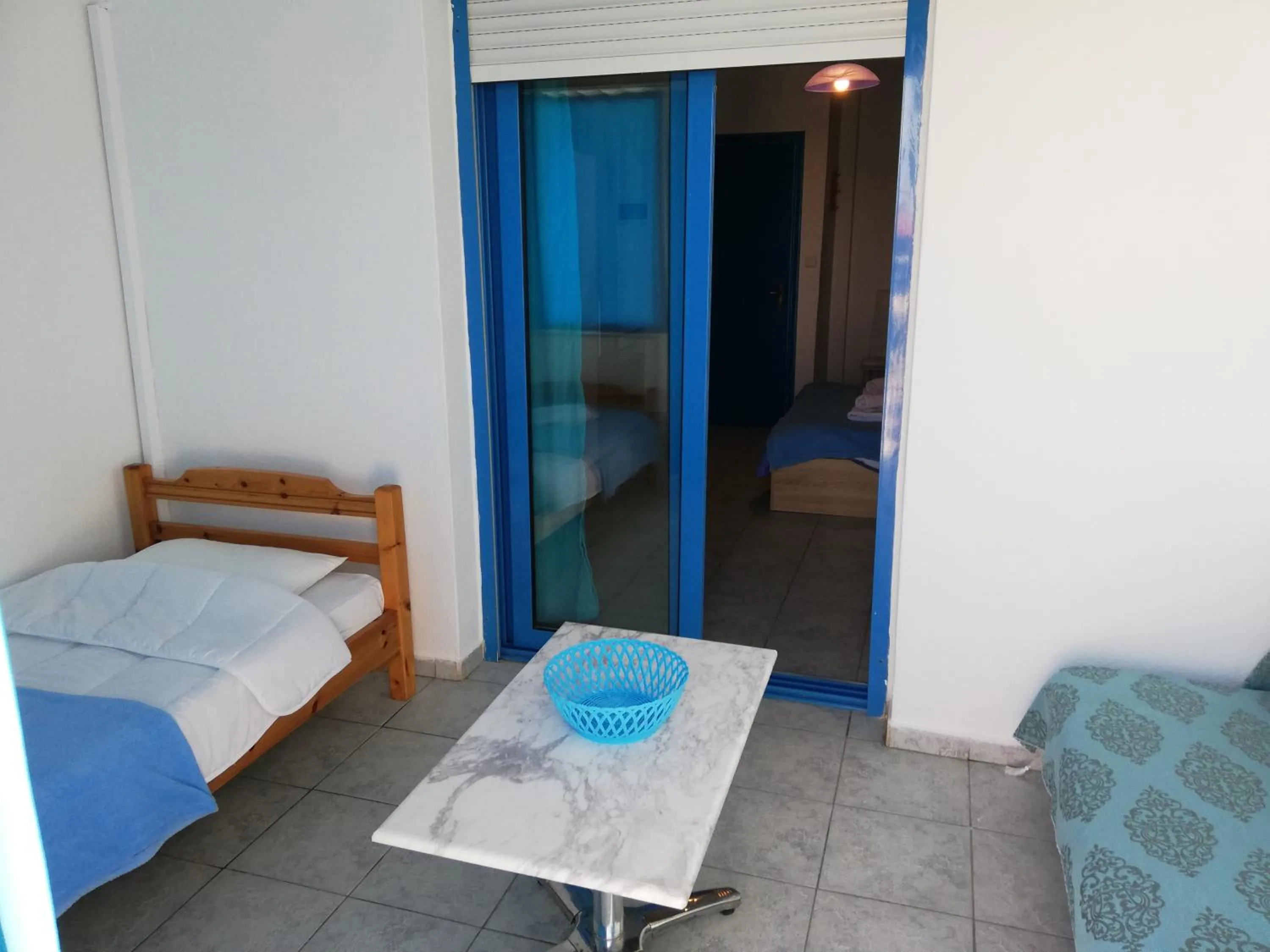 Bed in Vangelis Studios