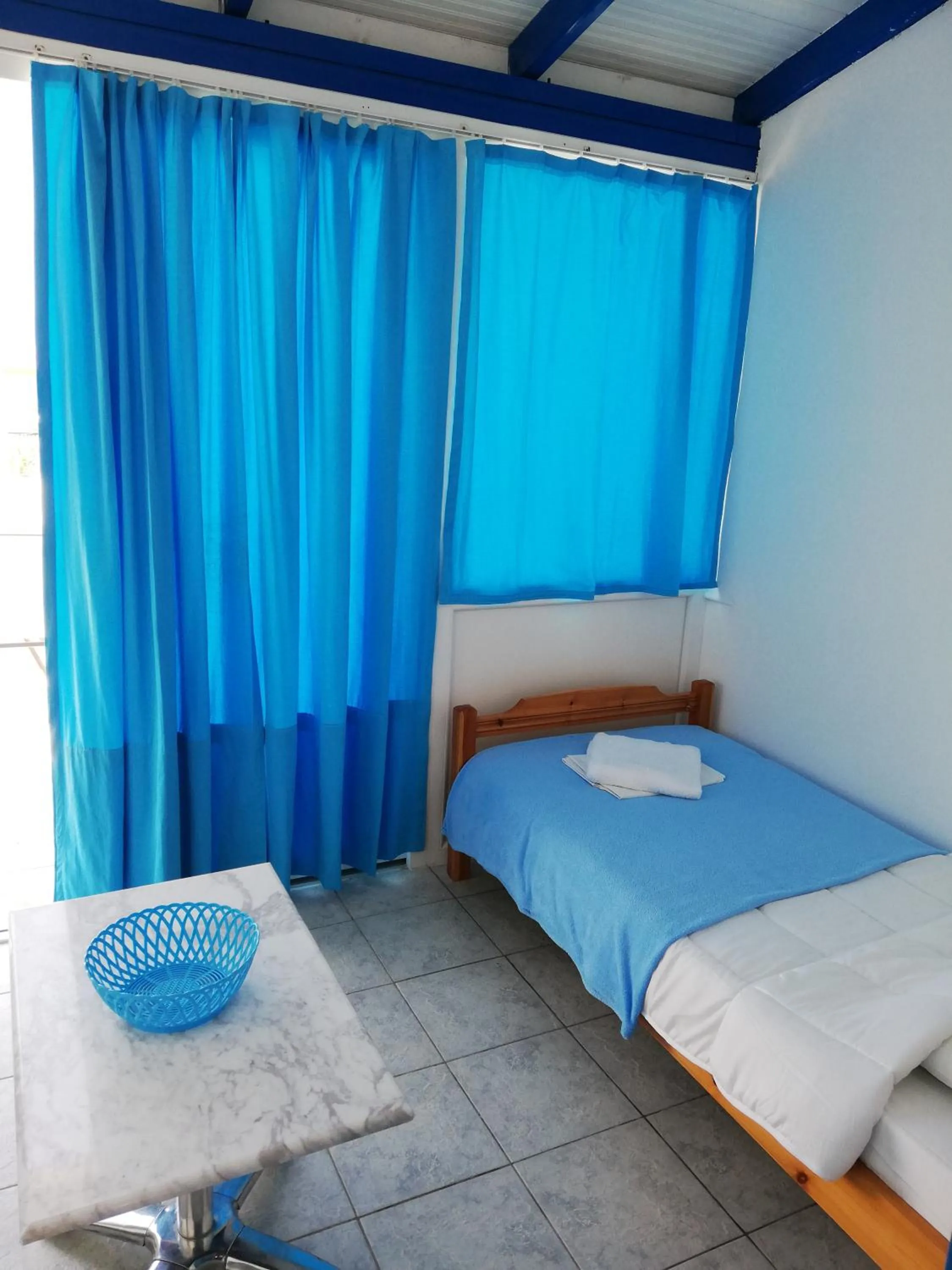 Bed in Vangelis Studios