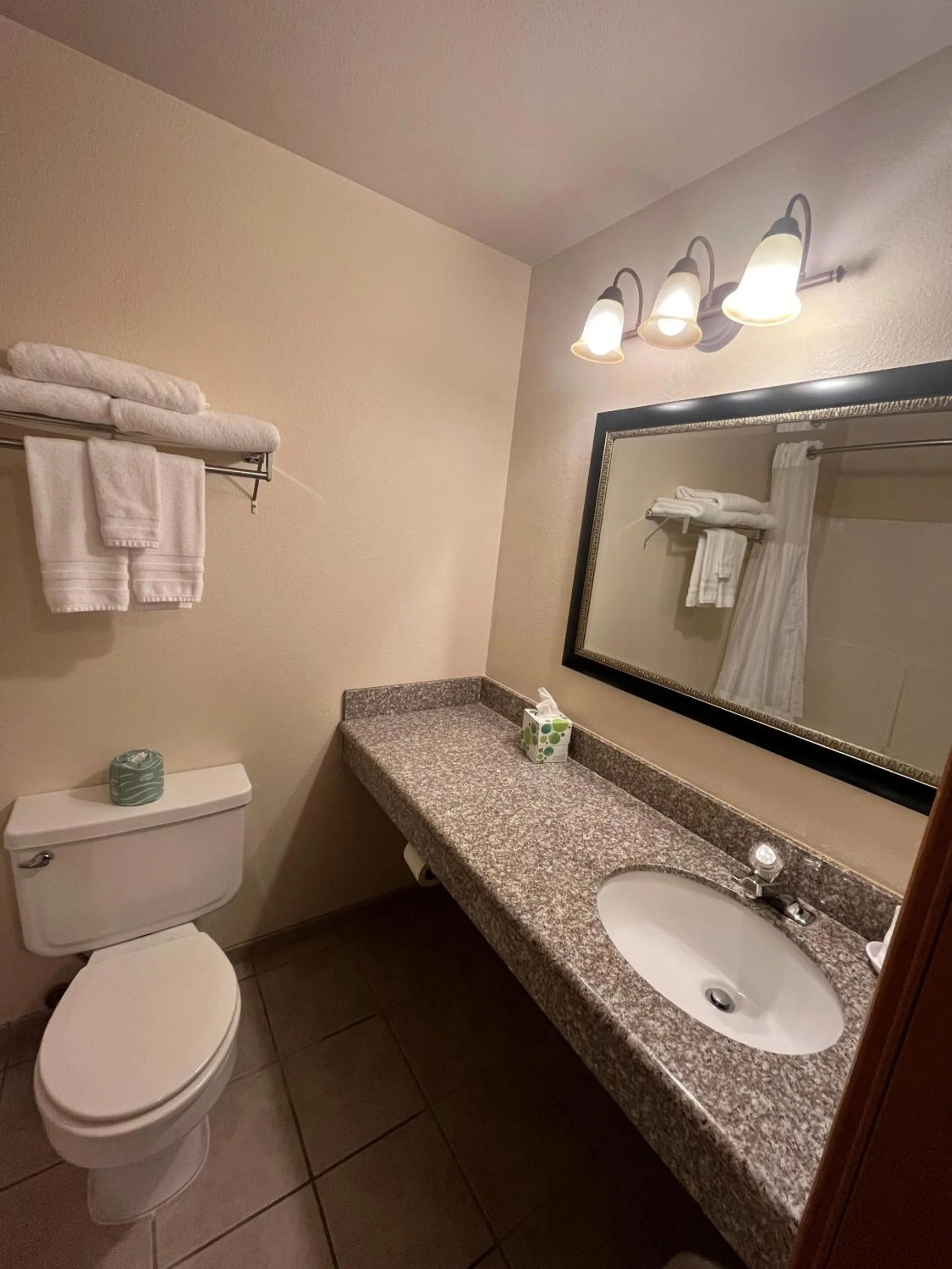 Bathroom in Seasons Motel