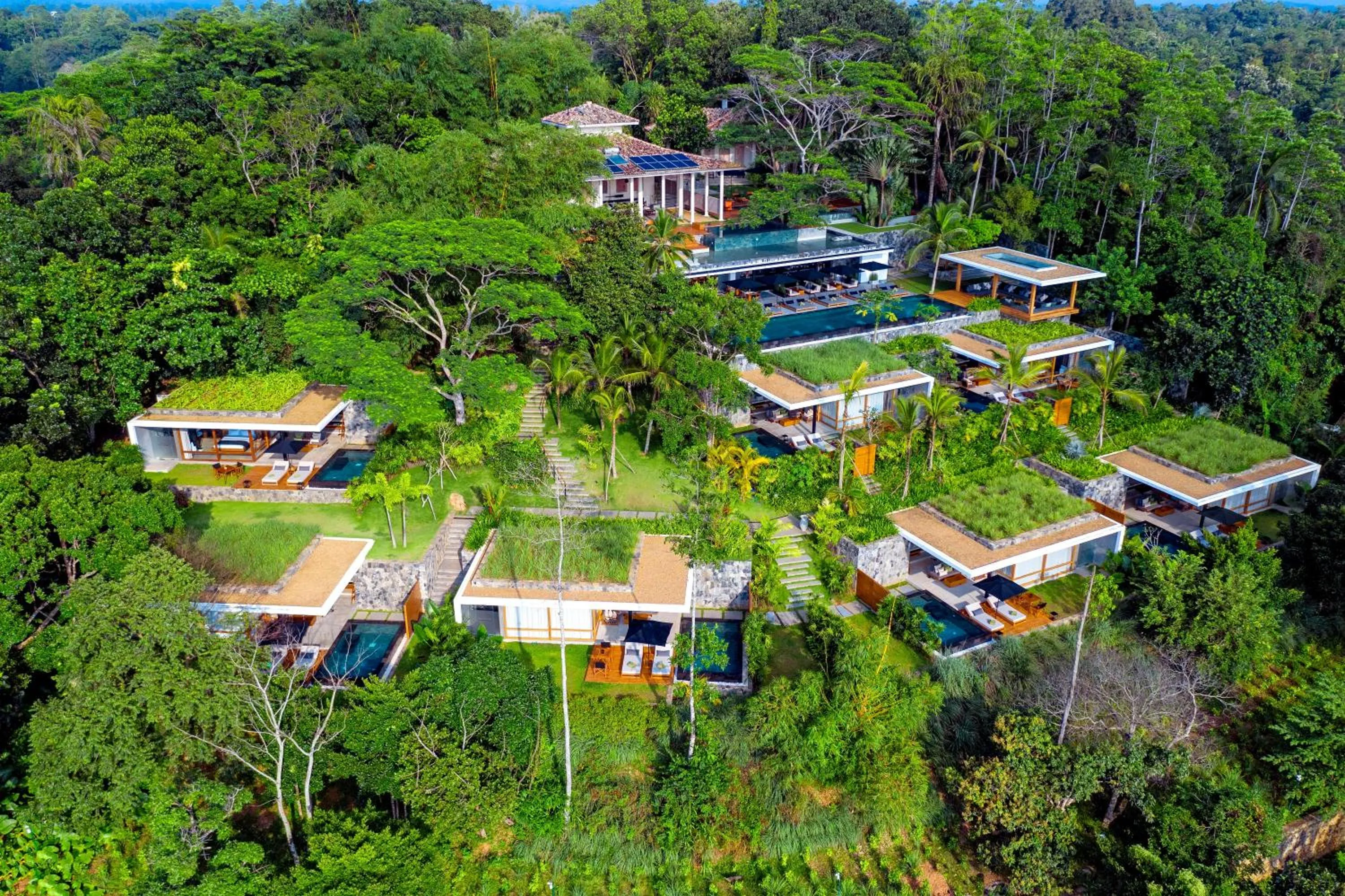 Bird's eye view in Haritha Villas & Spa