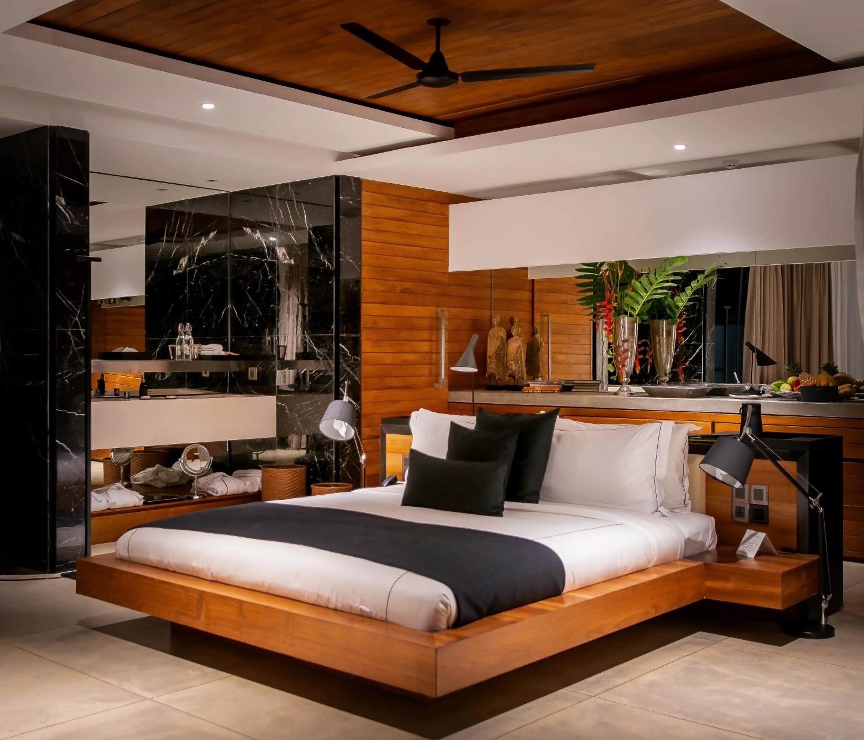 Lobby or reception, Bed in Haritha Villas & Spa