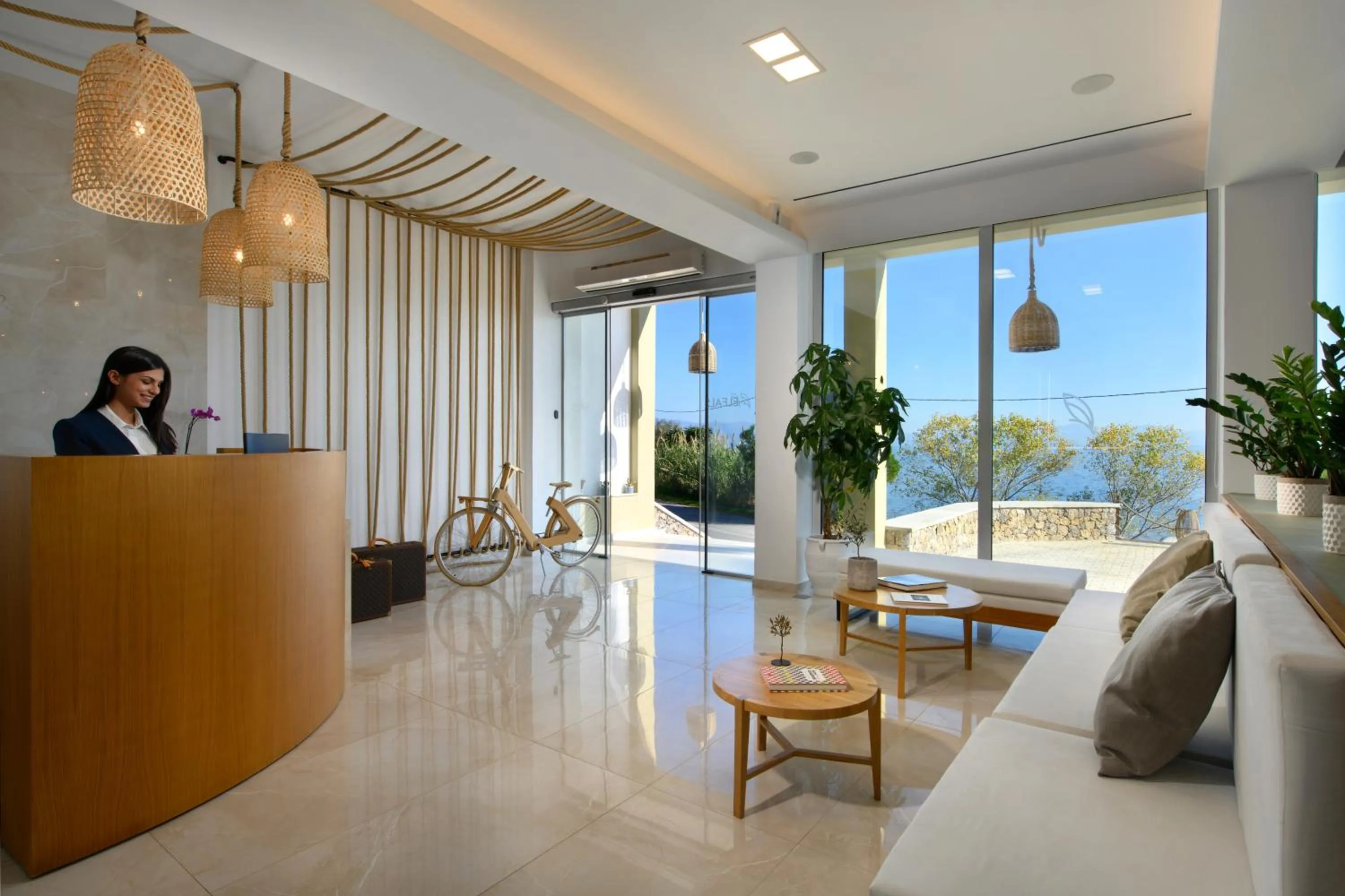 Lobby or reception in Eleals Boutique Hotel