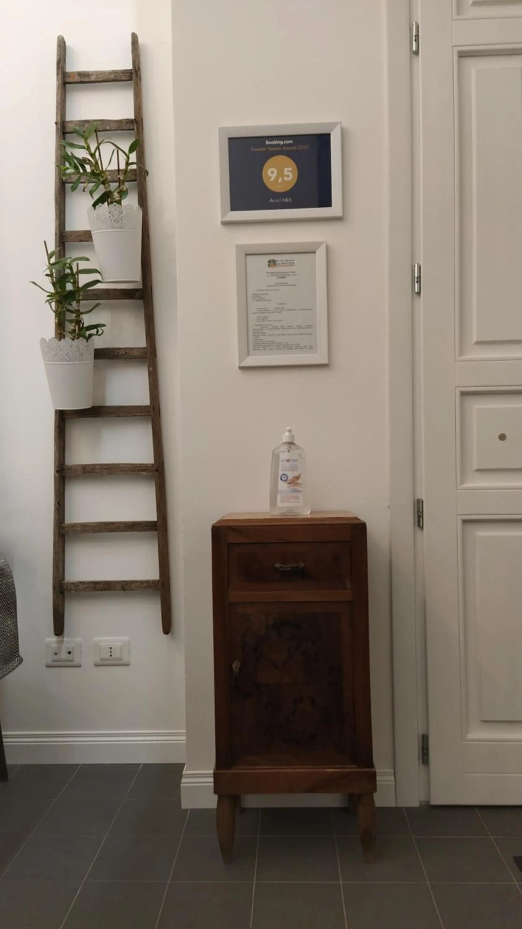 Lobby or reception in Aruci b&b