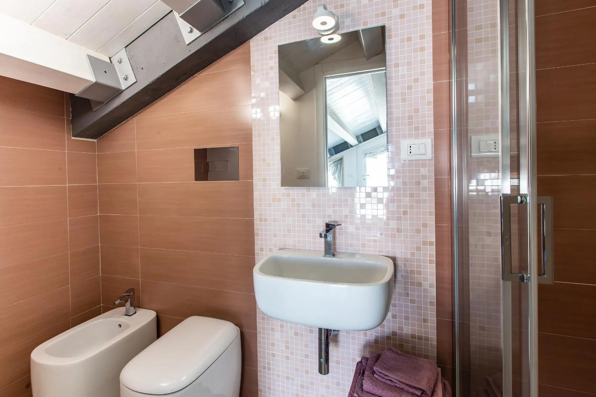 Bathroom in Aruci b&b