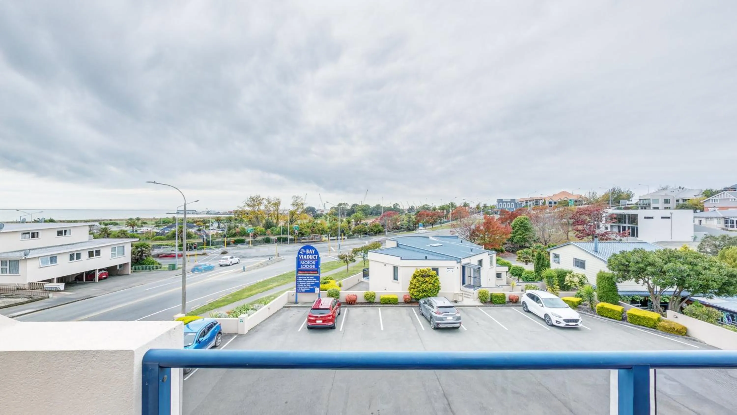 Balcony/Terrace in Bay Viaduct Motor Lodge