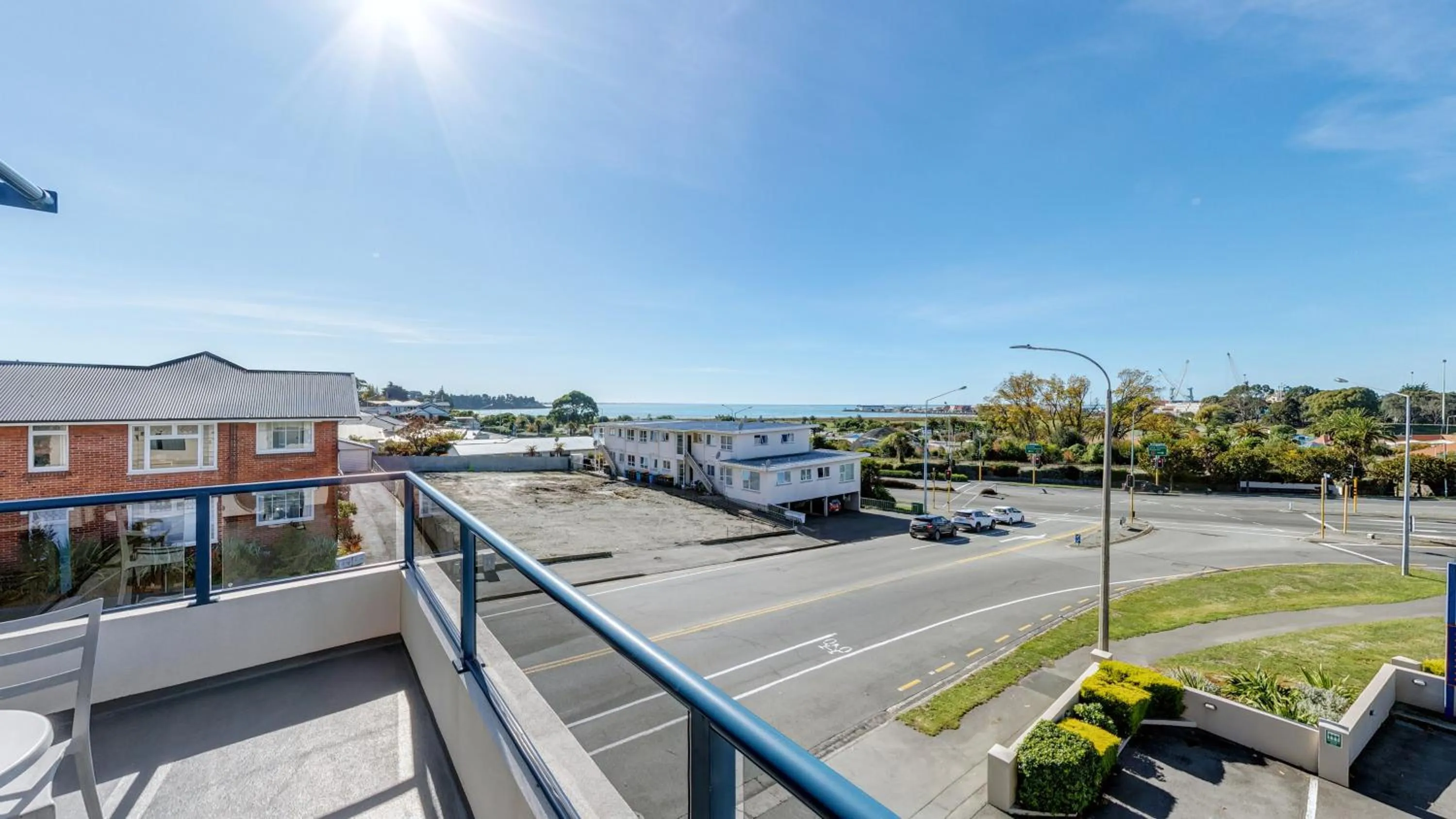 Sea view in Bay Viaduct Motor Lodge
