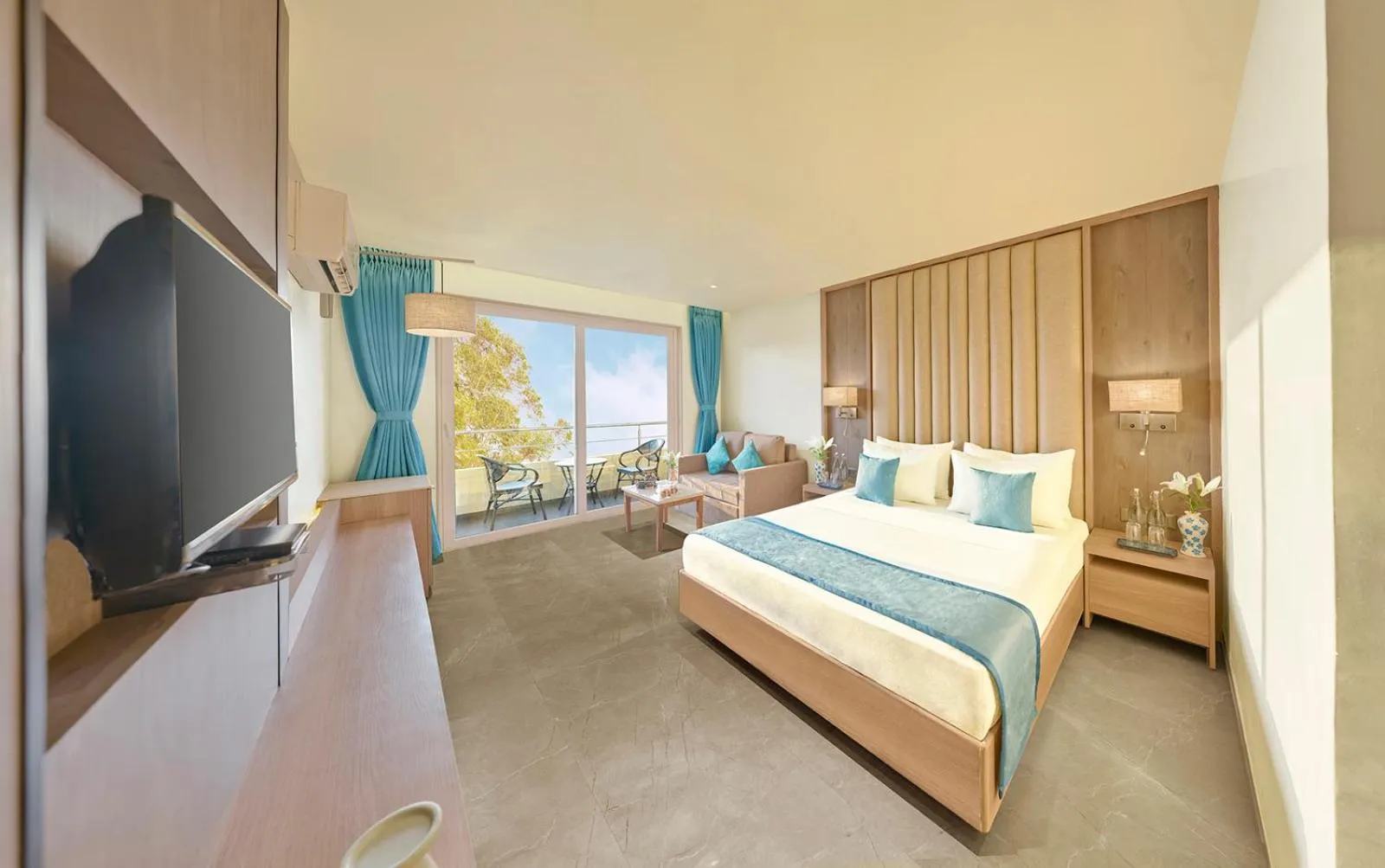 Bedroom, Bed in Shivsagar Resort & Spa