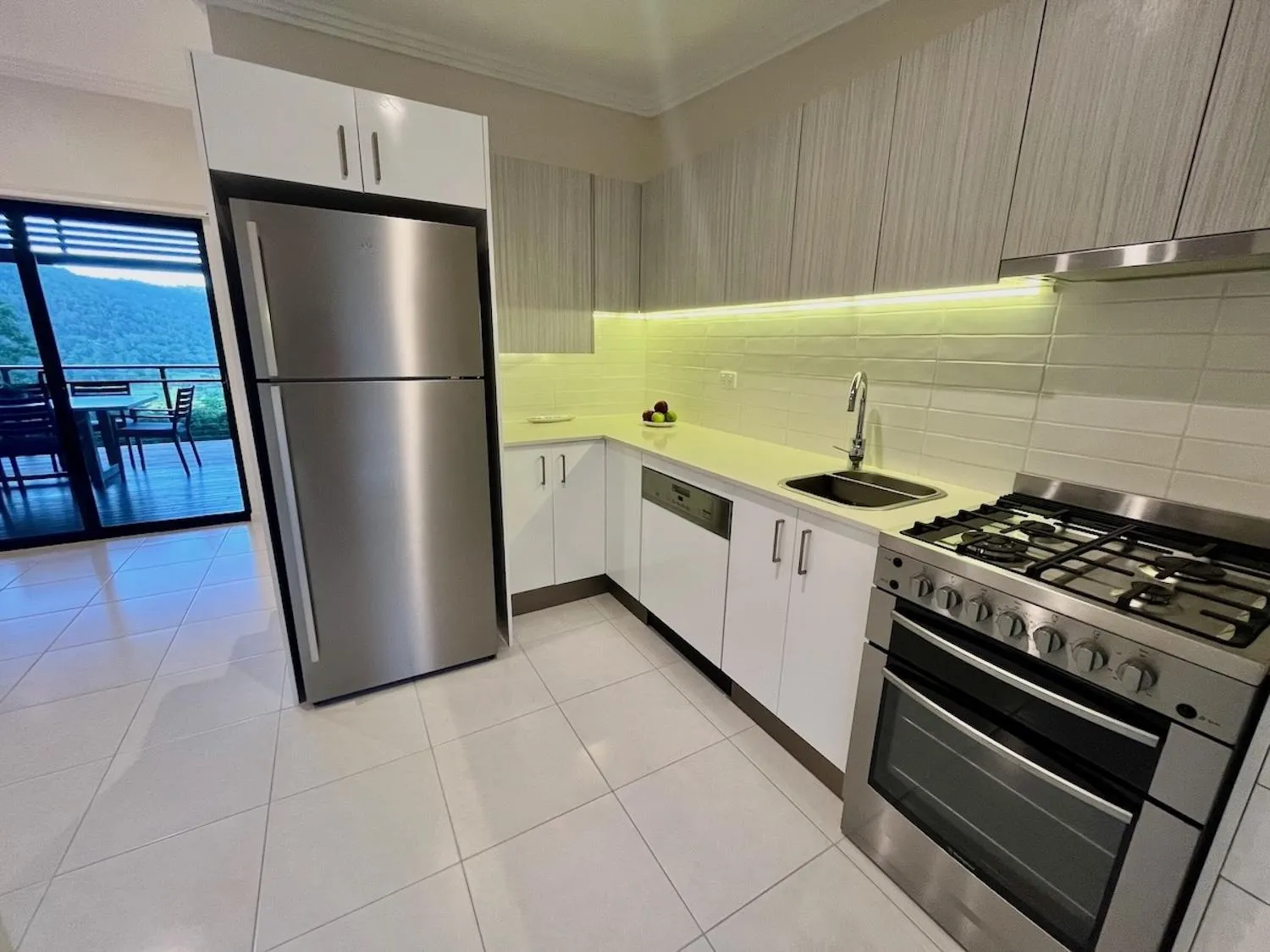 kitchen in Seclude Rainforest Retreat