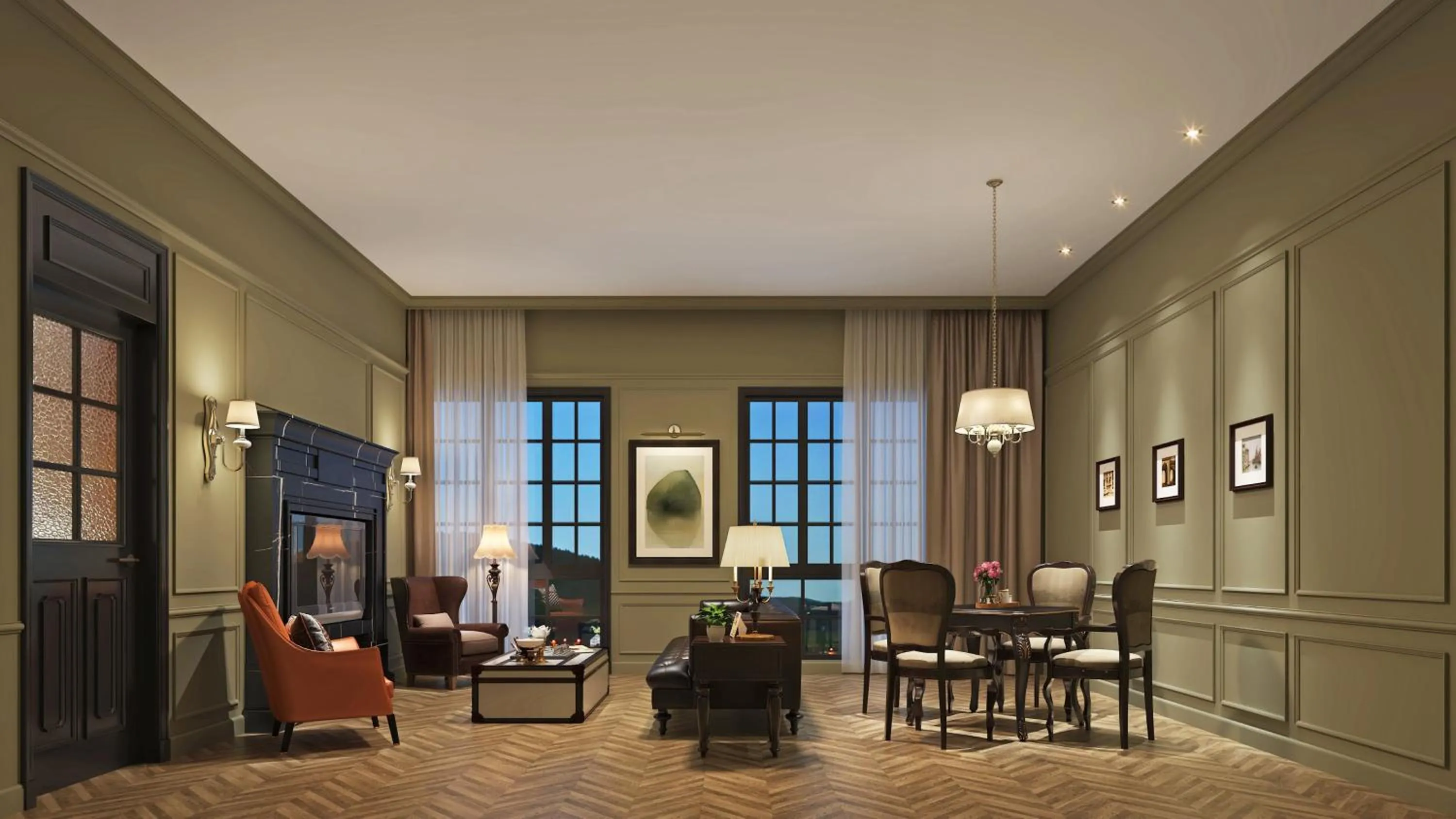 Photo of the whole room in Hotel Indigo Heilong Lake by IHG