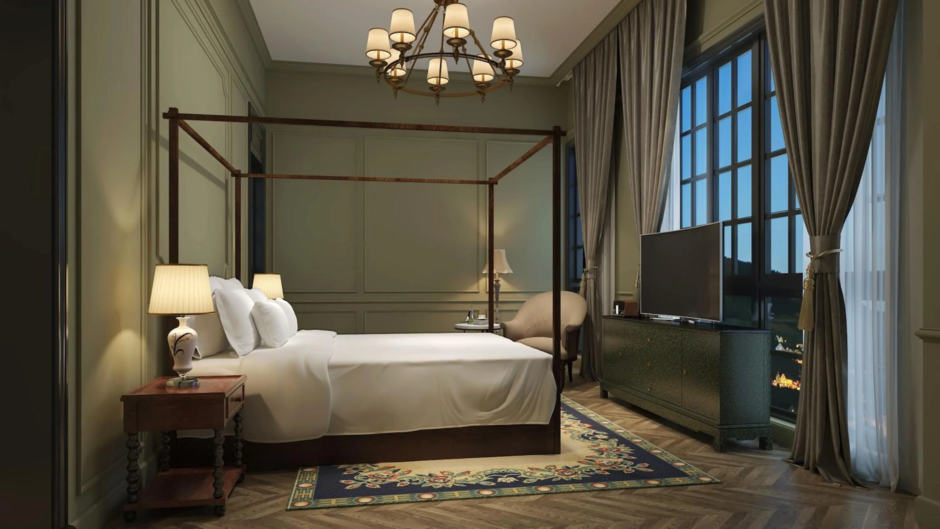 Photo of the whole room in Hotel Indigo Heilong Lake by IHG