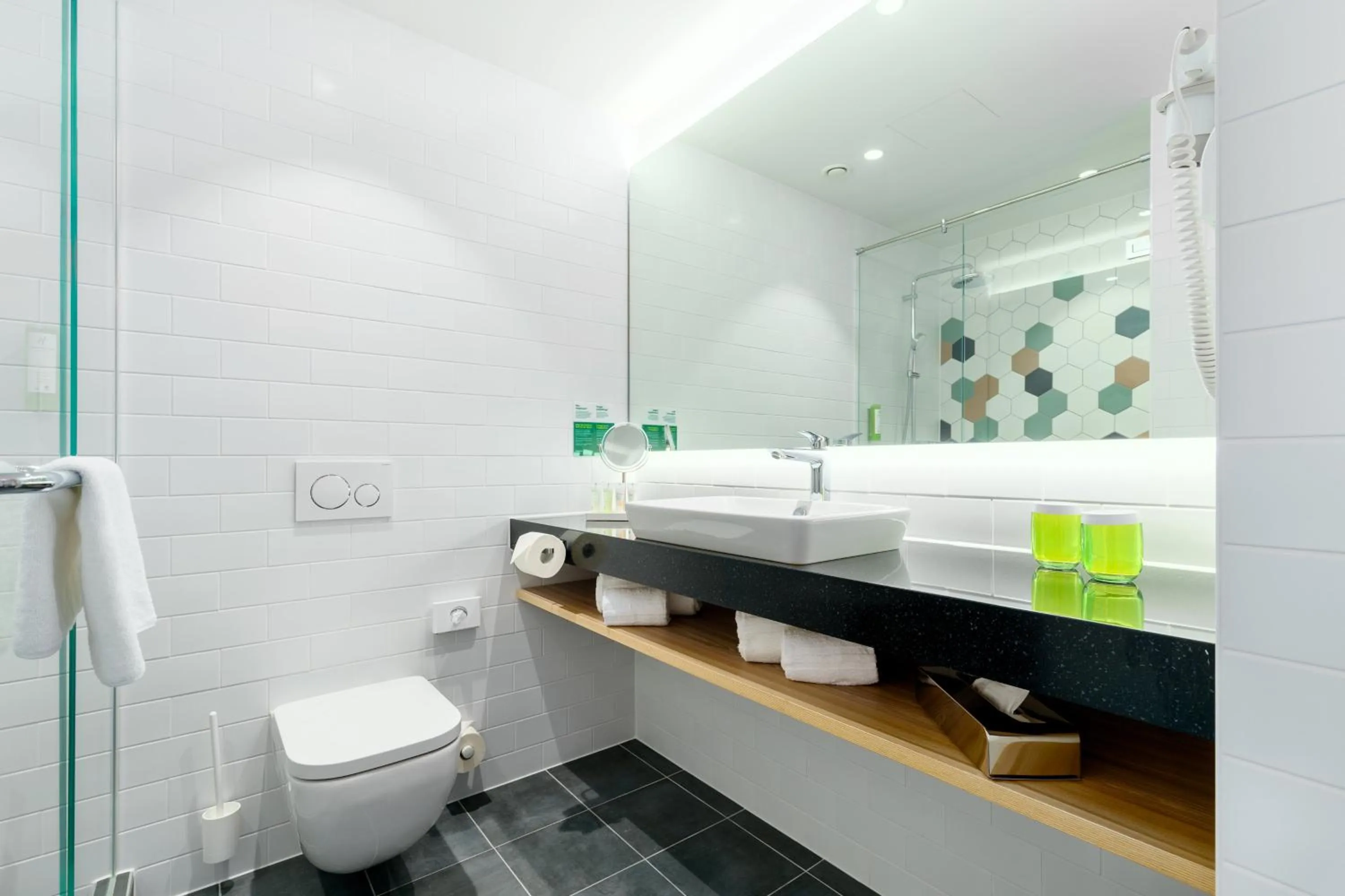 Bathroom in Clarion Hotel Vienna South