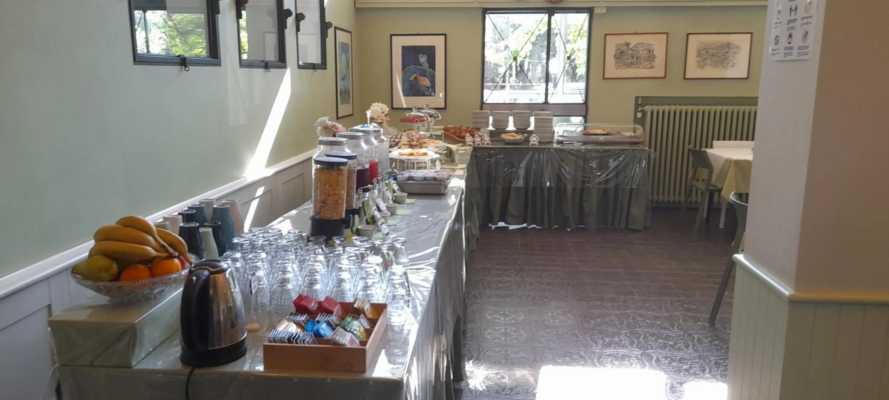 Food and drinks in Hotel Maddalena