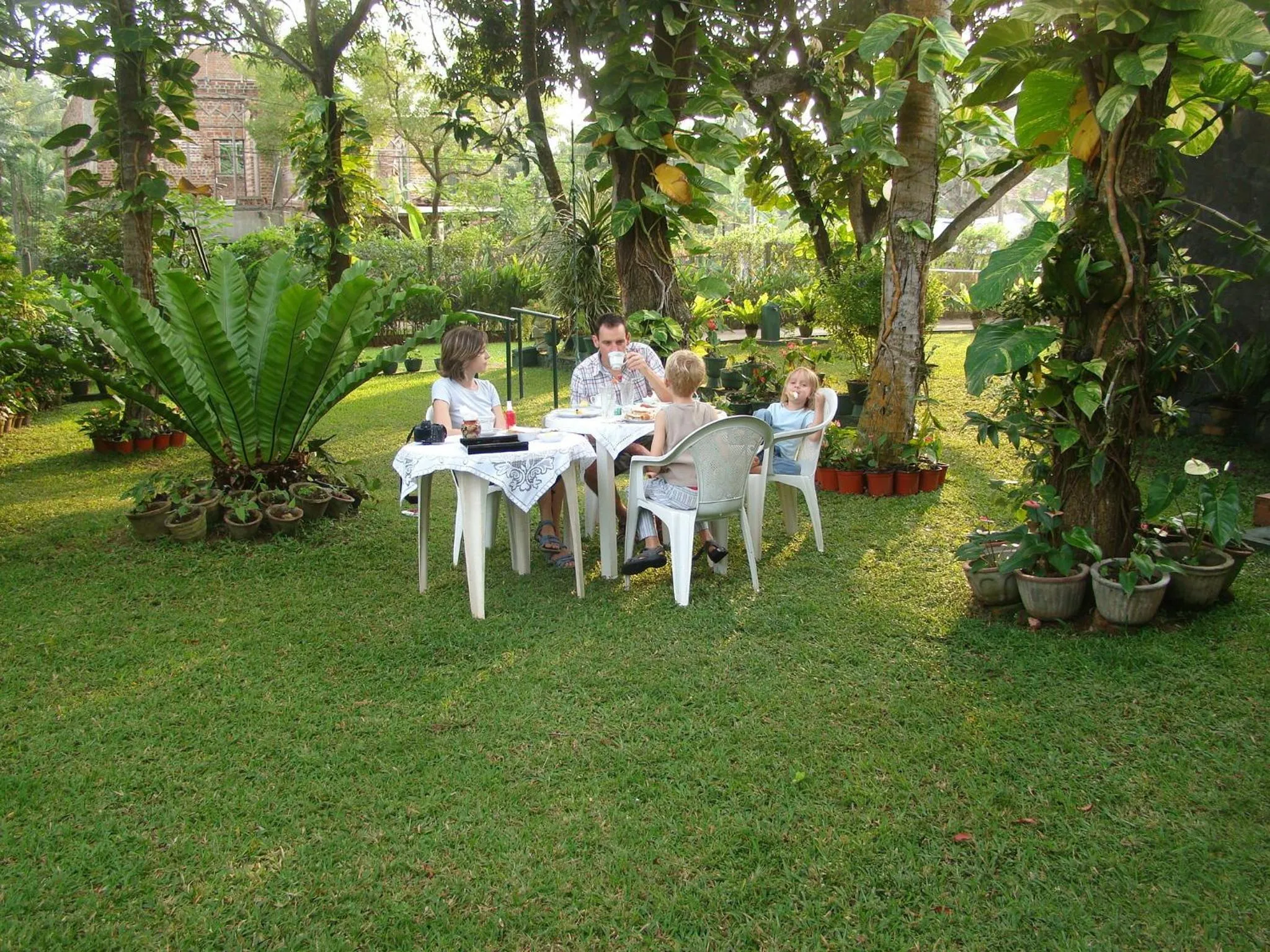 Bird's eye view in Villa Shade