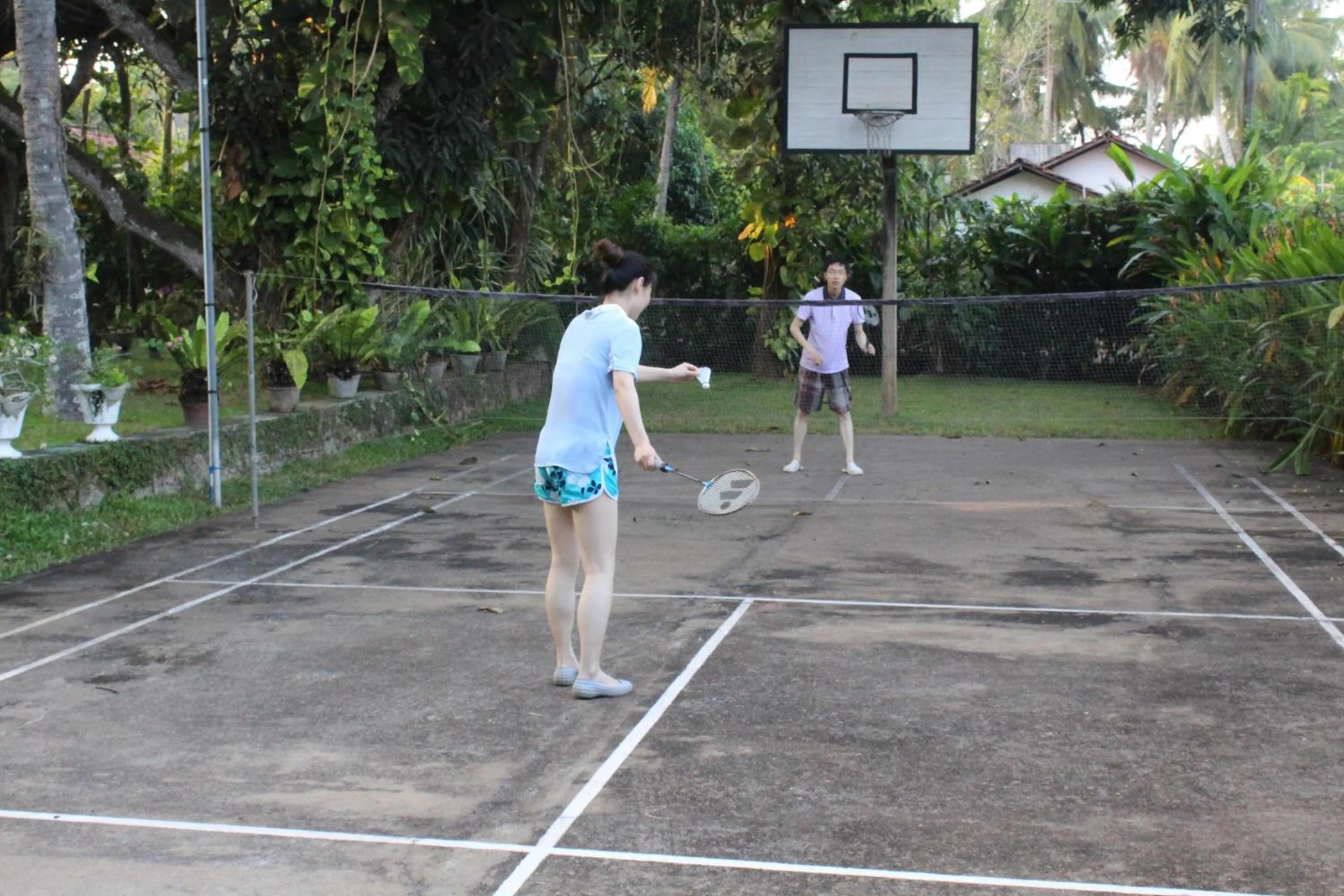 Natural landscape in Villa Shade