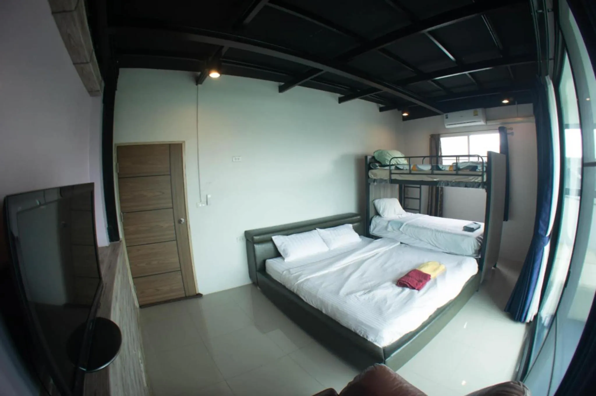 Bed in Baan1668 Hometel near Chinatown One Bangkok