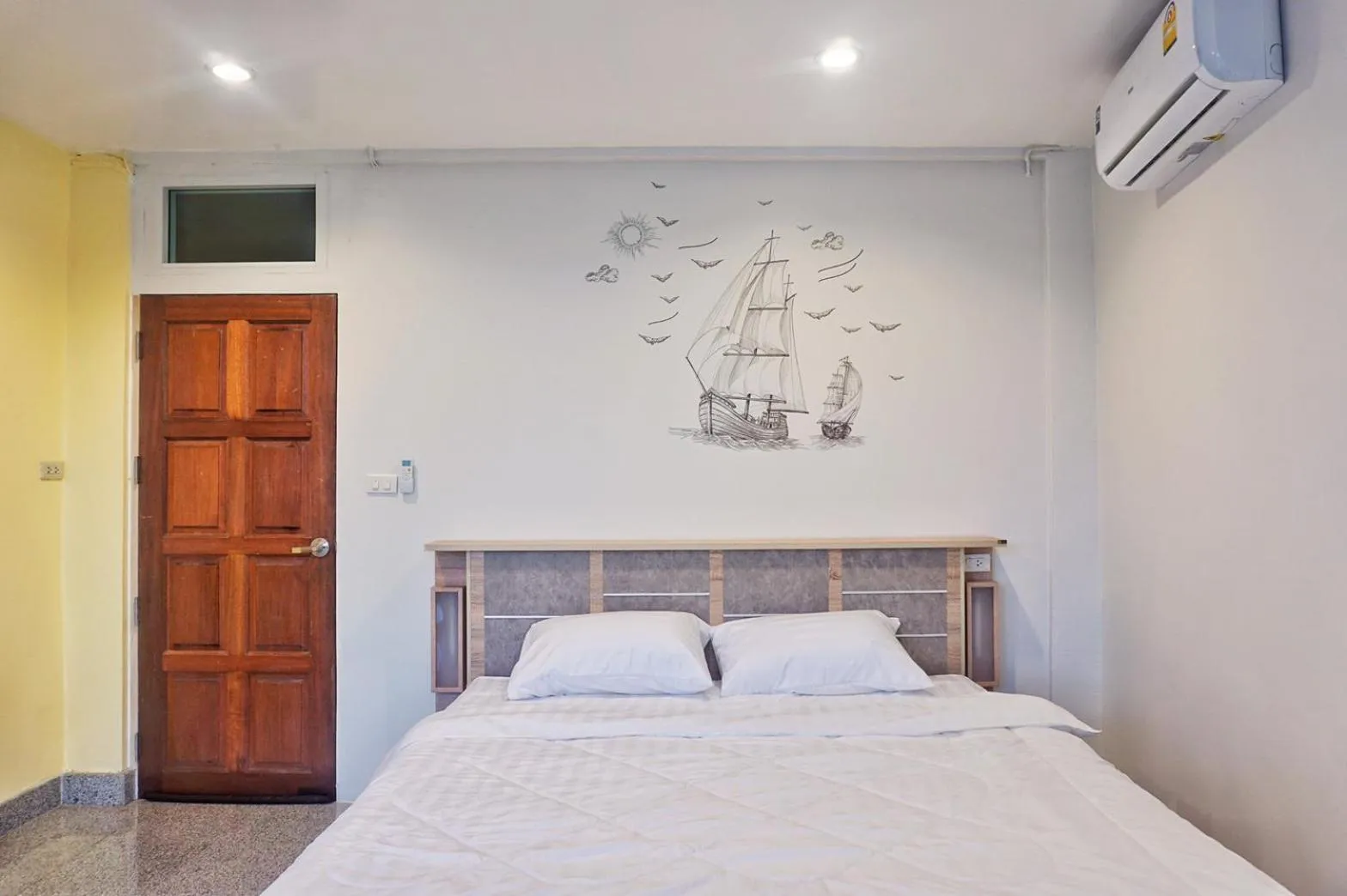 Bed in Baan1668 Hometel near Chinatown One Bangkok