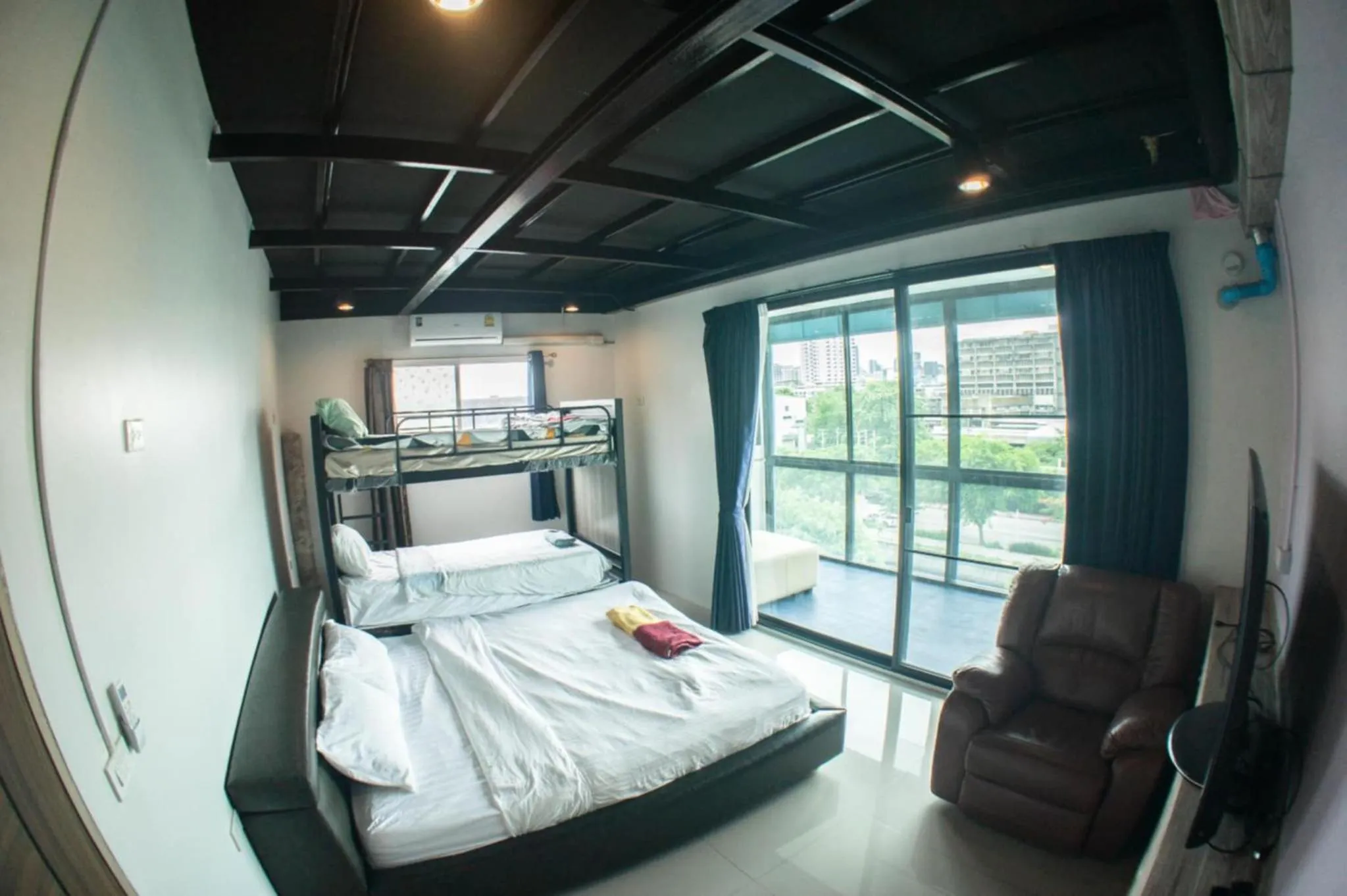 Bed in Baan1668 Hometel near Chinatown One Bangkok