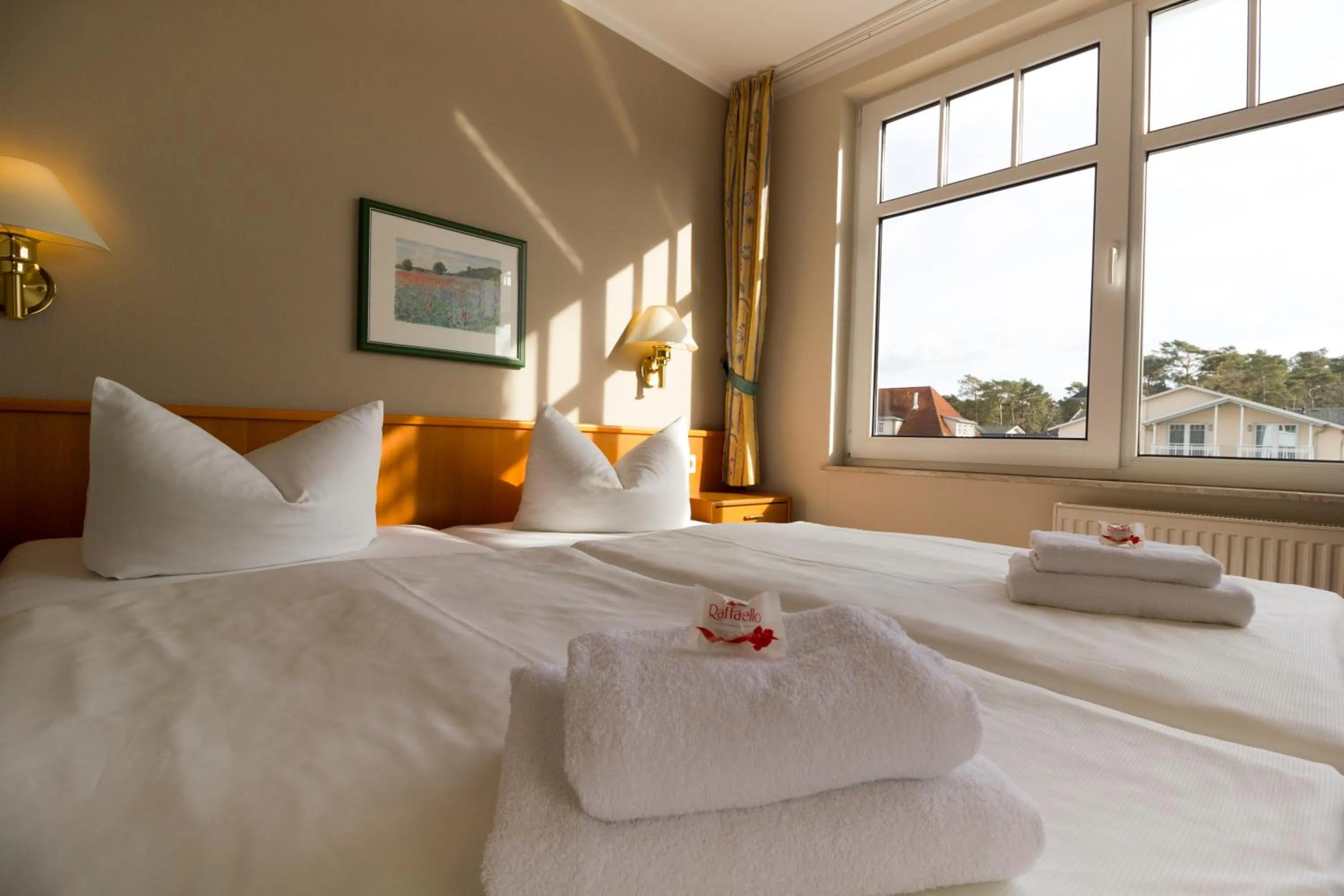 Bed in R&R Villen Baabe