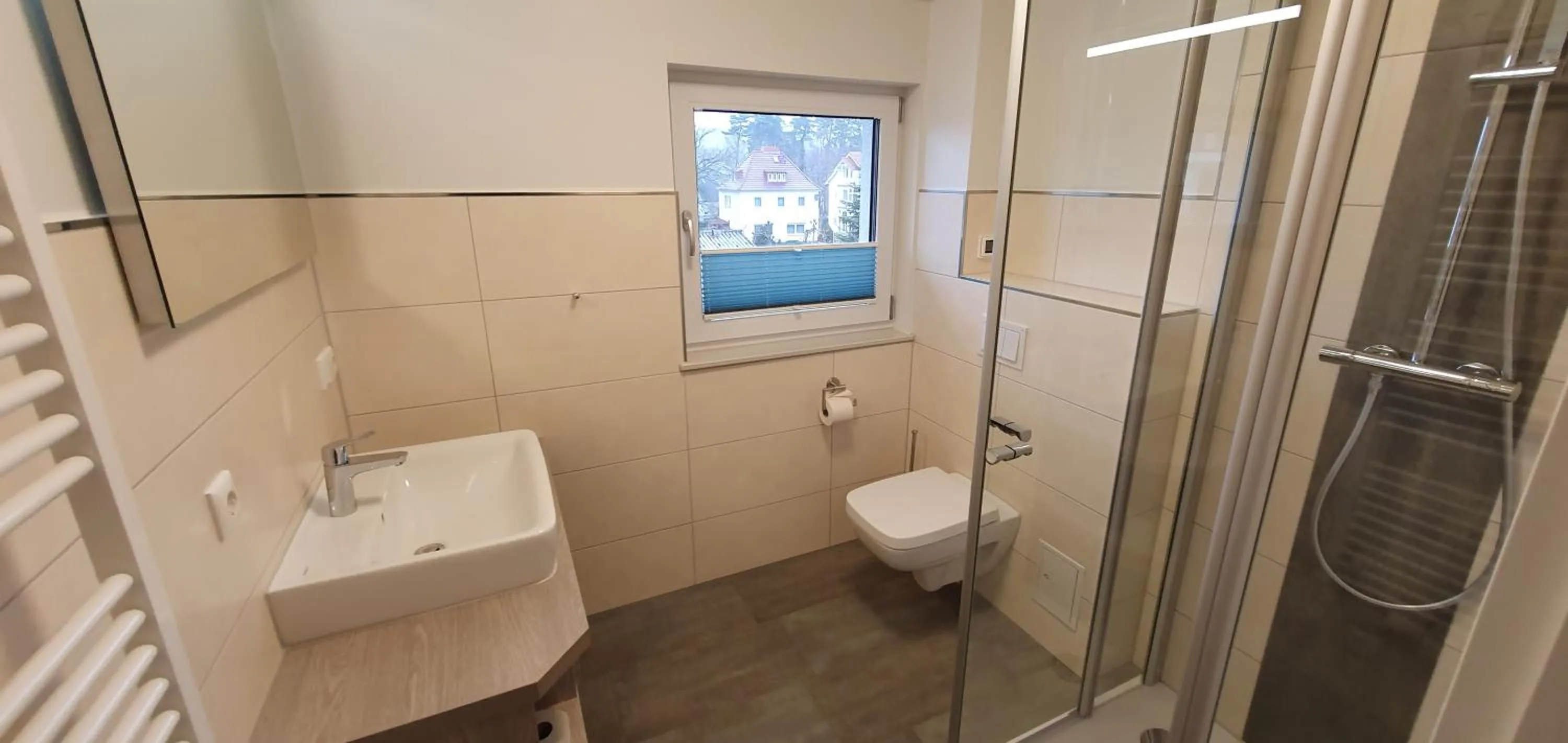 Bathroom in R&R Villen Baabe