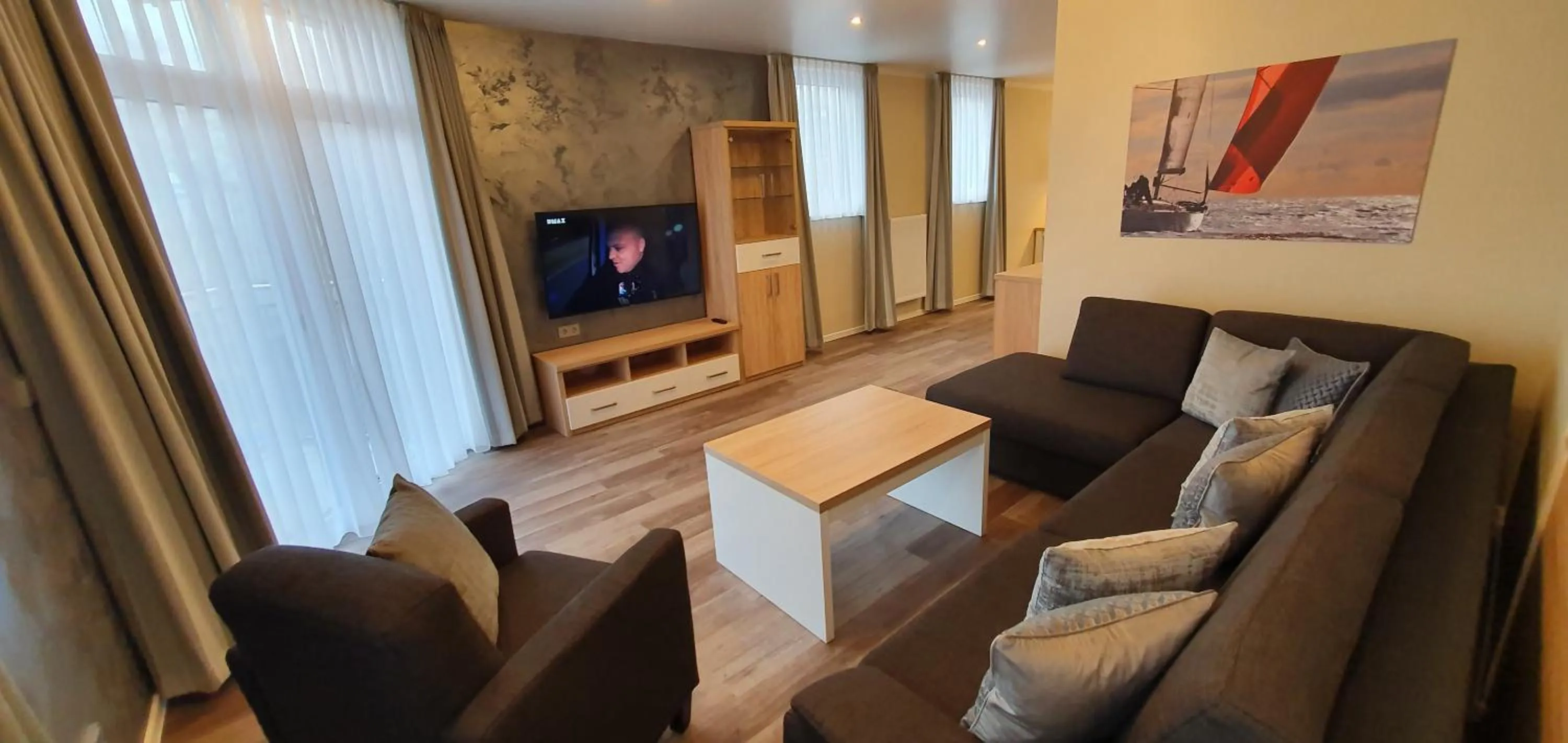 Seating area in R&R Villen Baabe