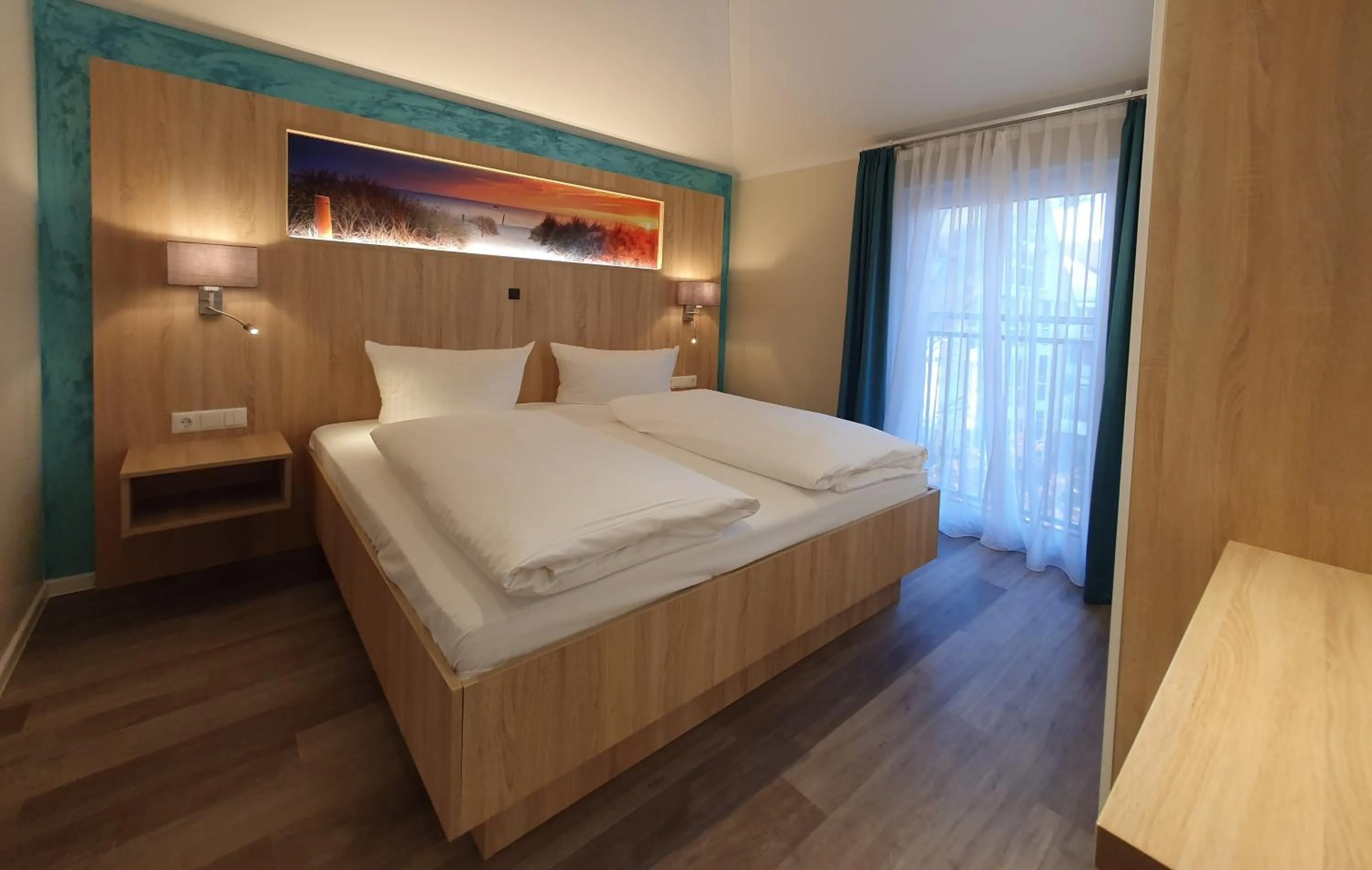 Bedroom, Bed in R&R Villen Baabe