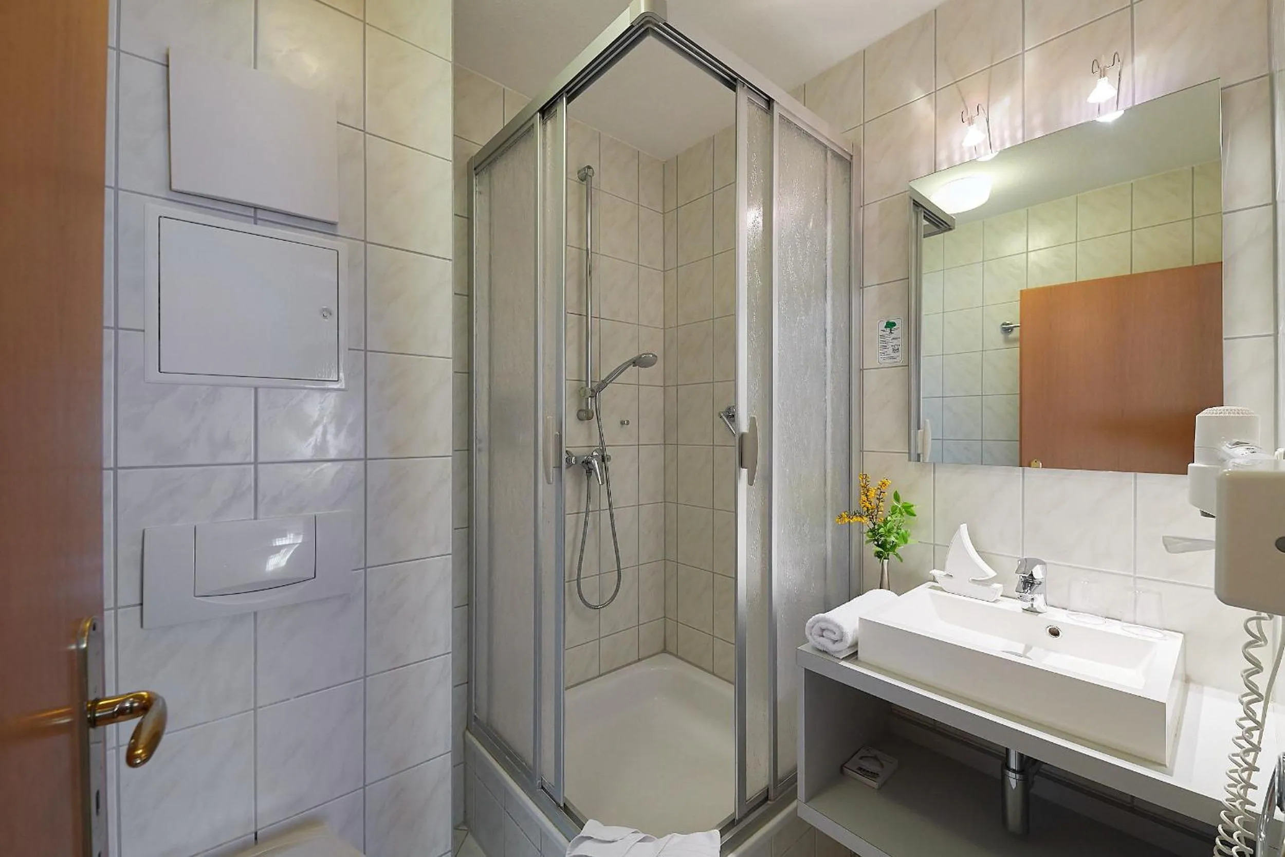 Bathroom in R&R Villen Baabe