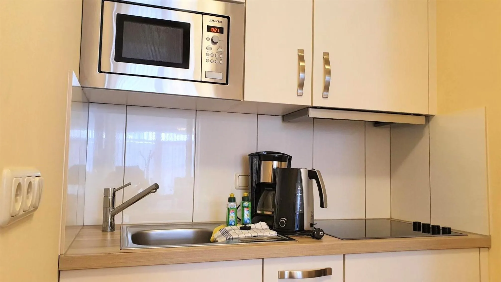 Kitchen or kitchenette in R&R Villen Baabe