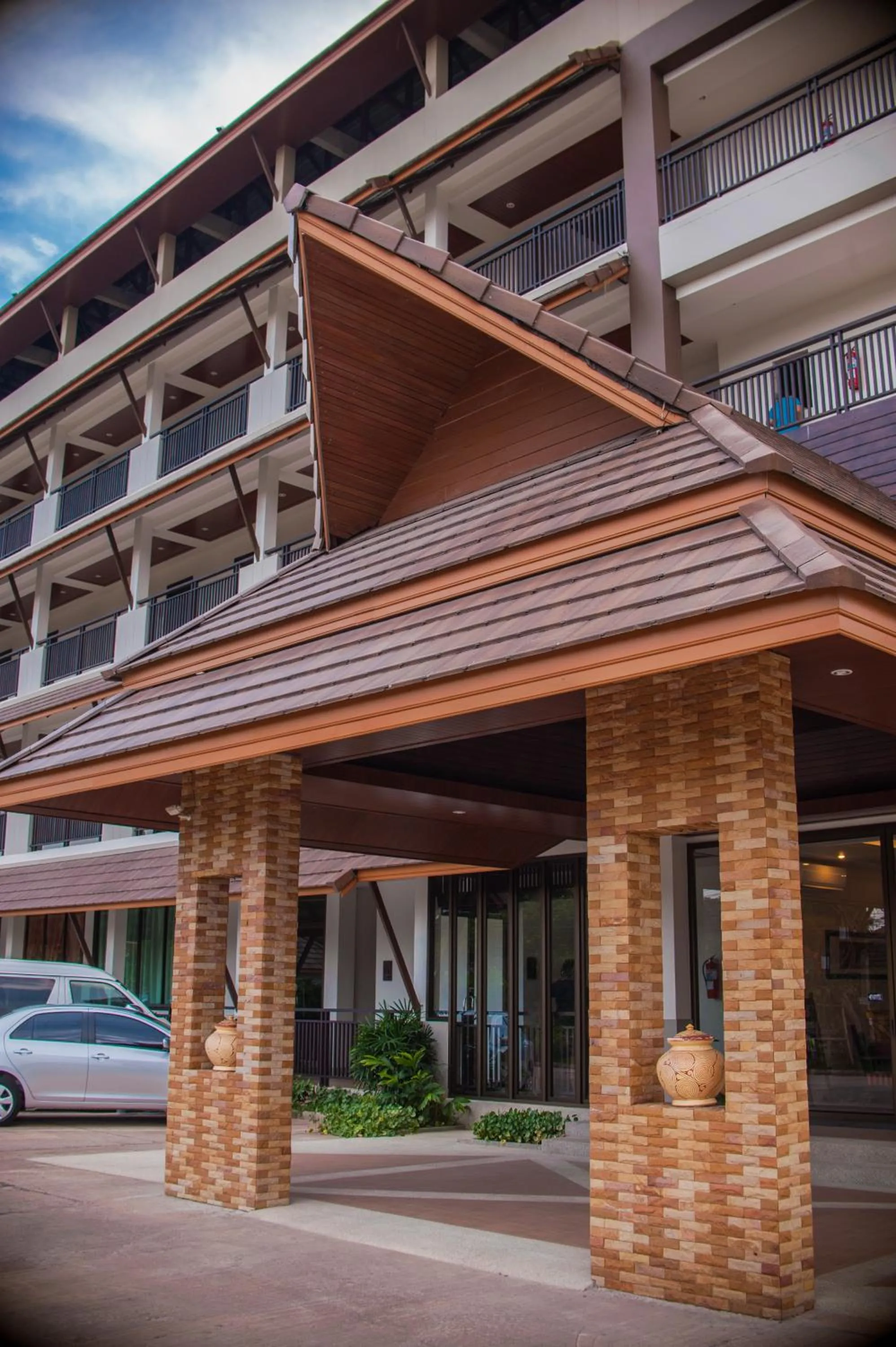 Facade/entrance in Panya Resort Hotel