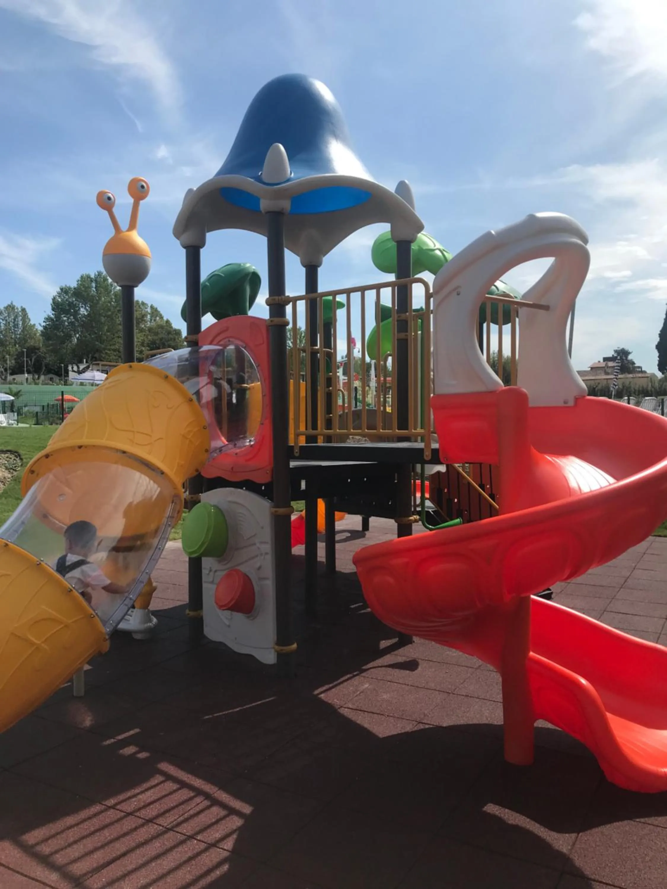 Children play ground in Sisan Family Resort