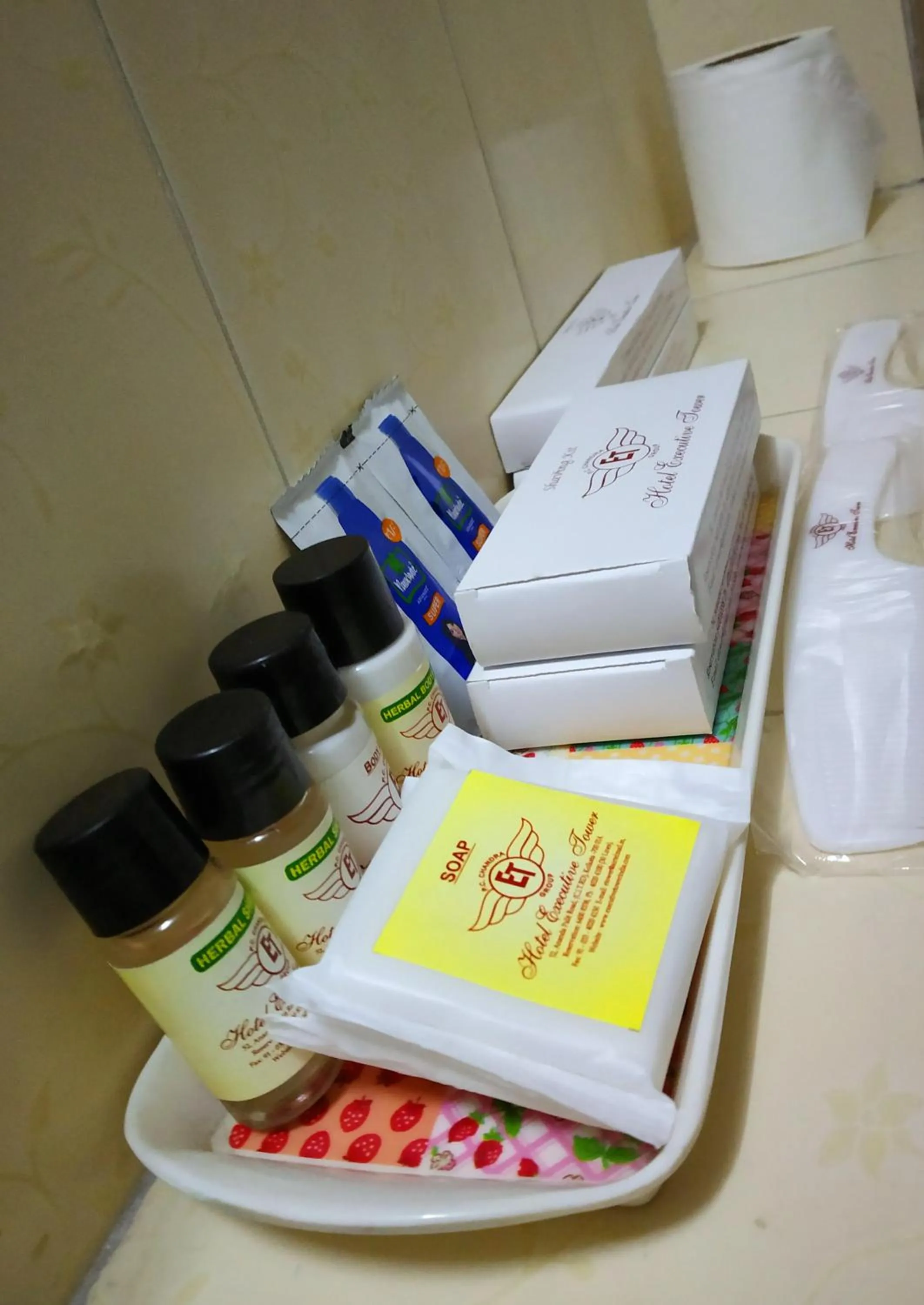 Toilet in Hotel Executive Tower