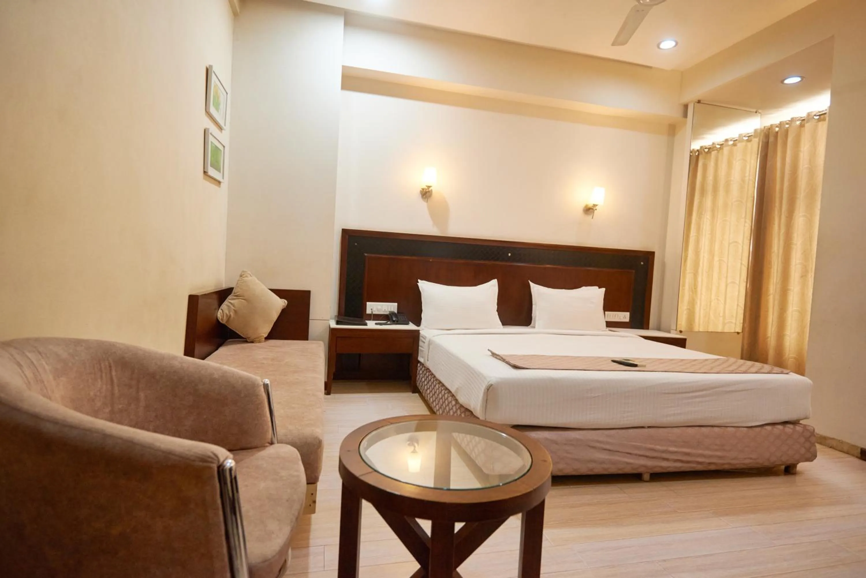 Photo of the whole room, Bed in Hotel Sai Mahal