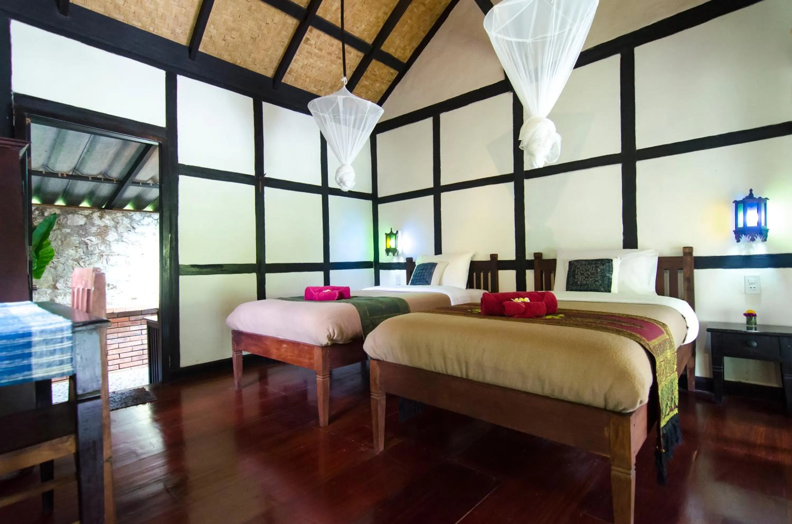 Bedroom, Bed in Hillside - Nature Lifestyle Lodge