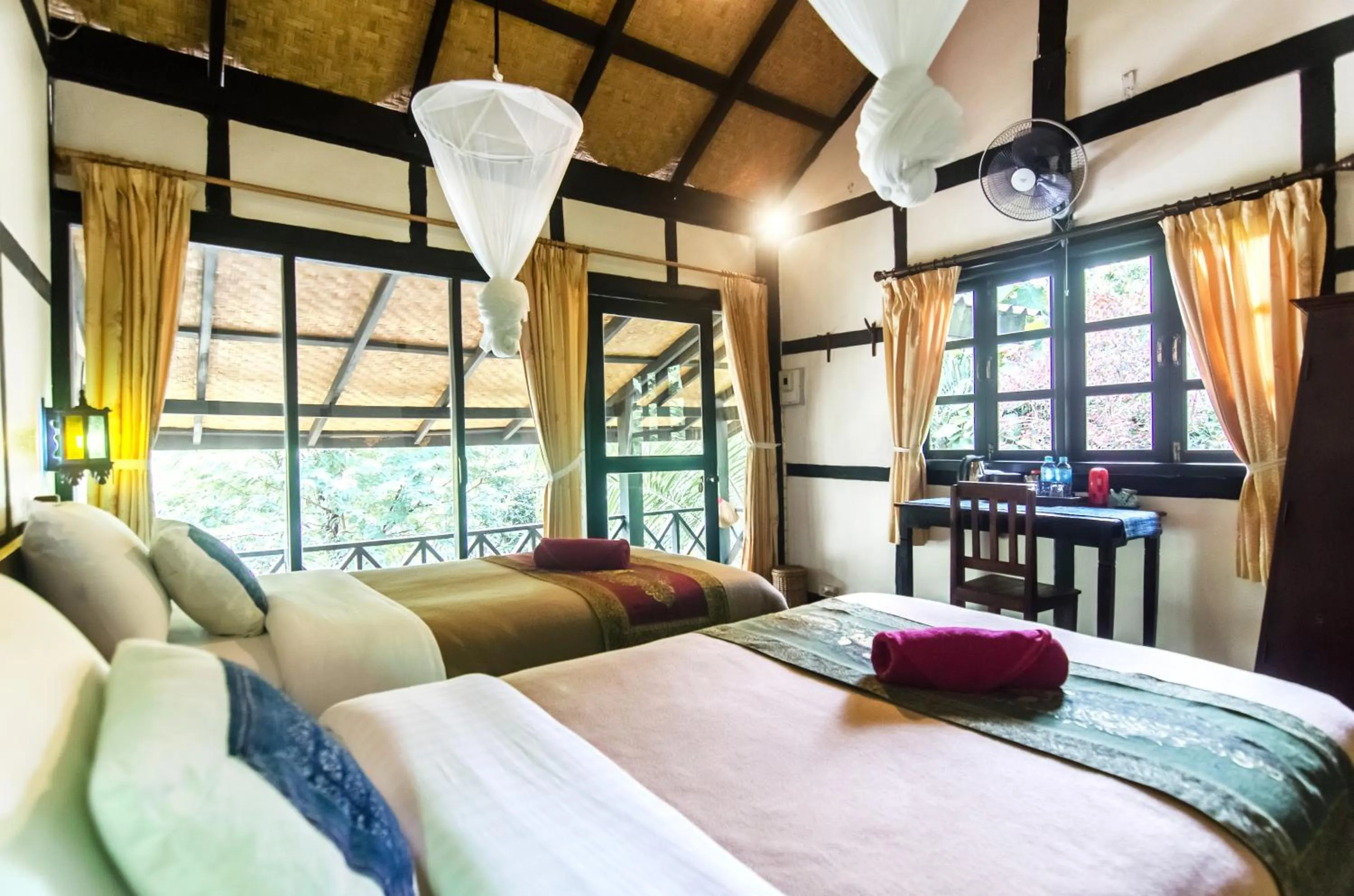 Bedroom, Bed in Hillside - Nature Lifestyle Lodge