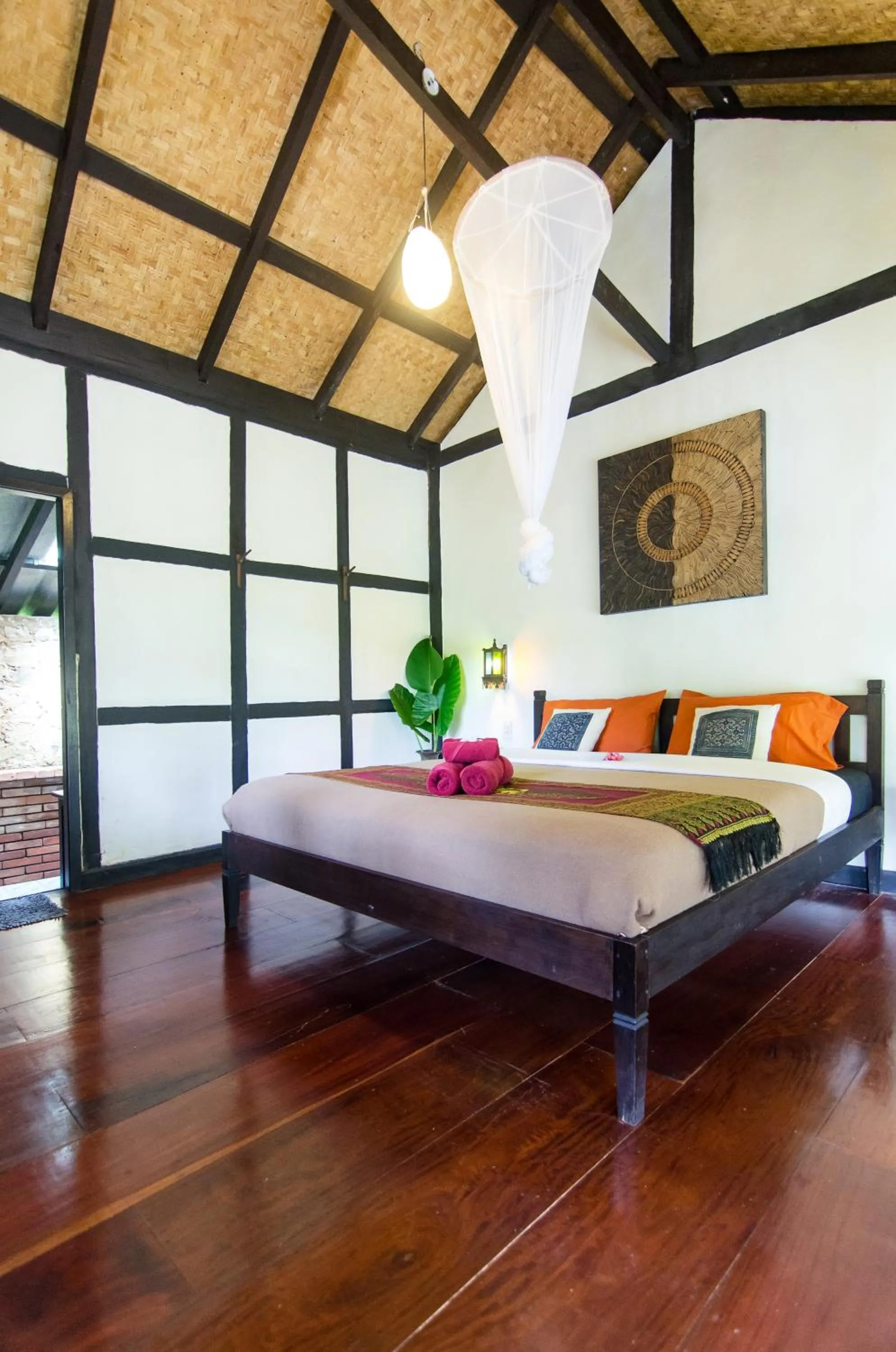 Bedroom, Bed in Hillside - Nature Lifestyle Lodge