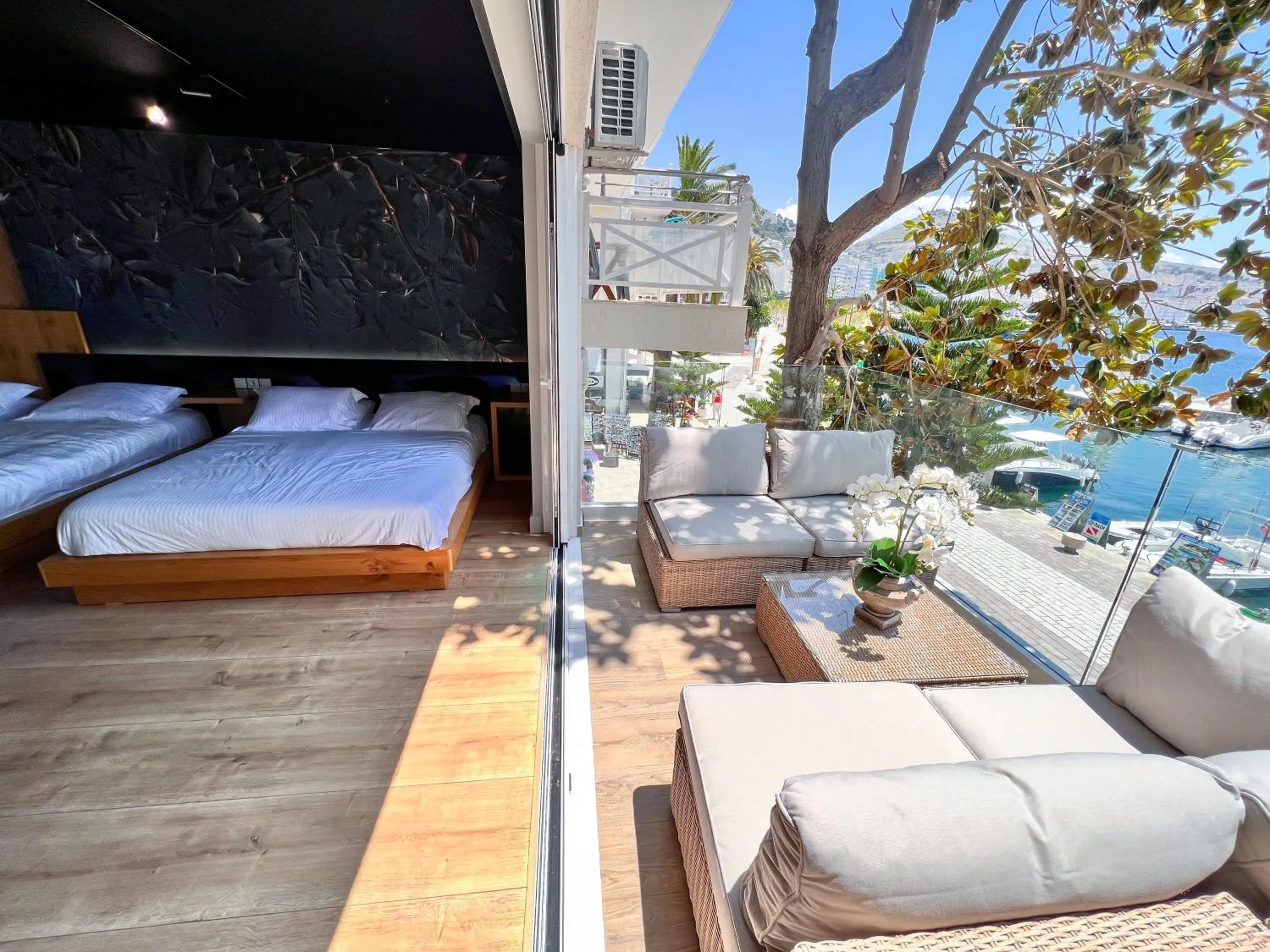 Bed in Porto Eda Hotel