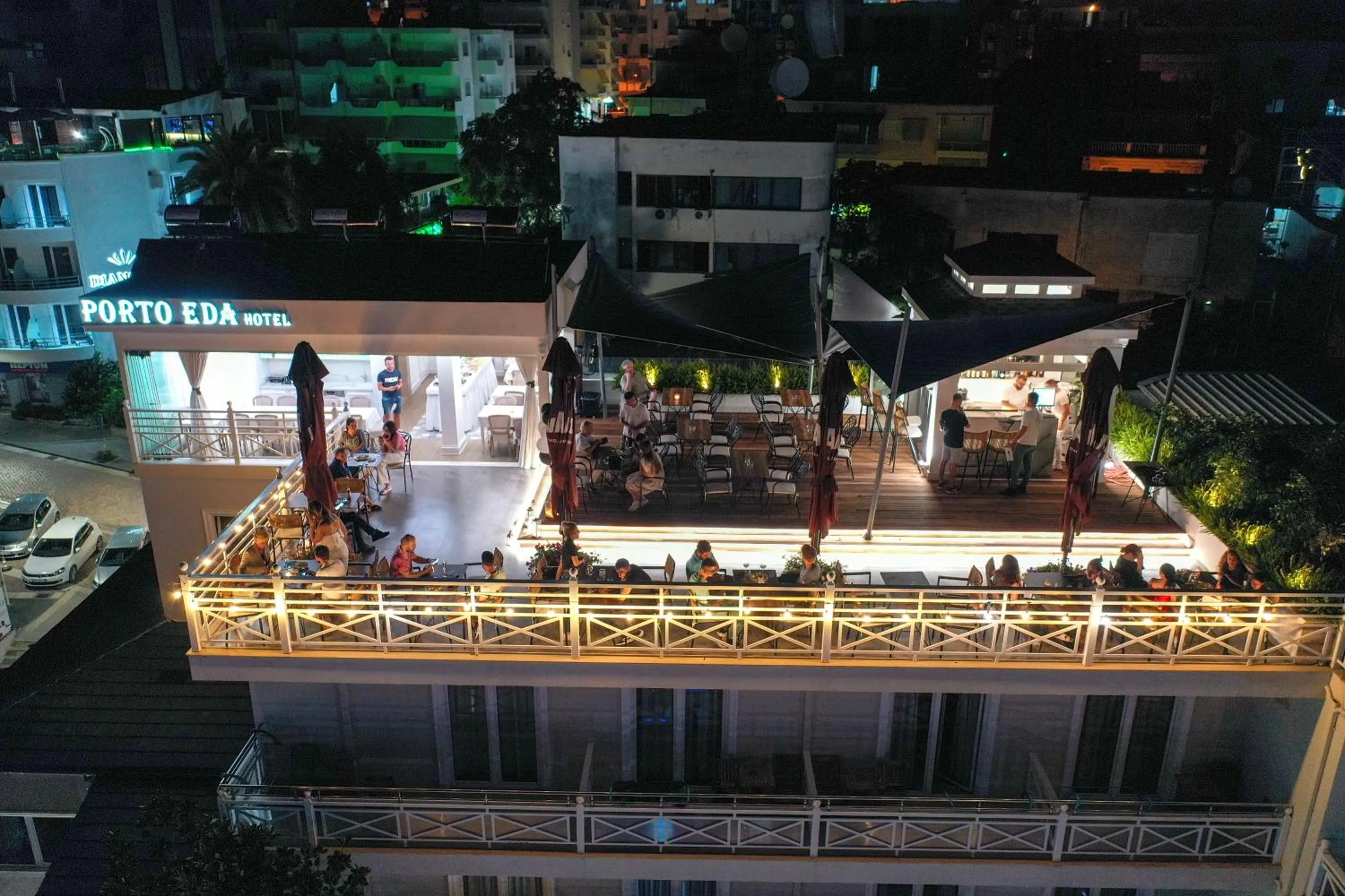 Property building in Porto Eda Hotel