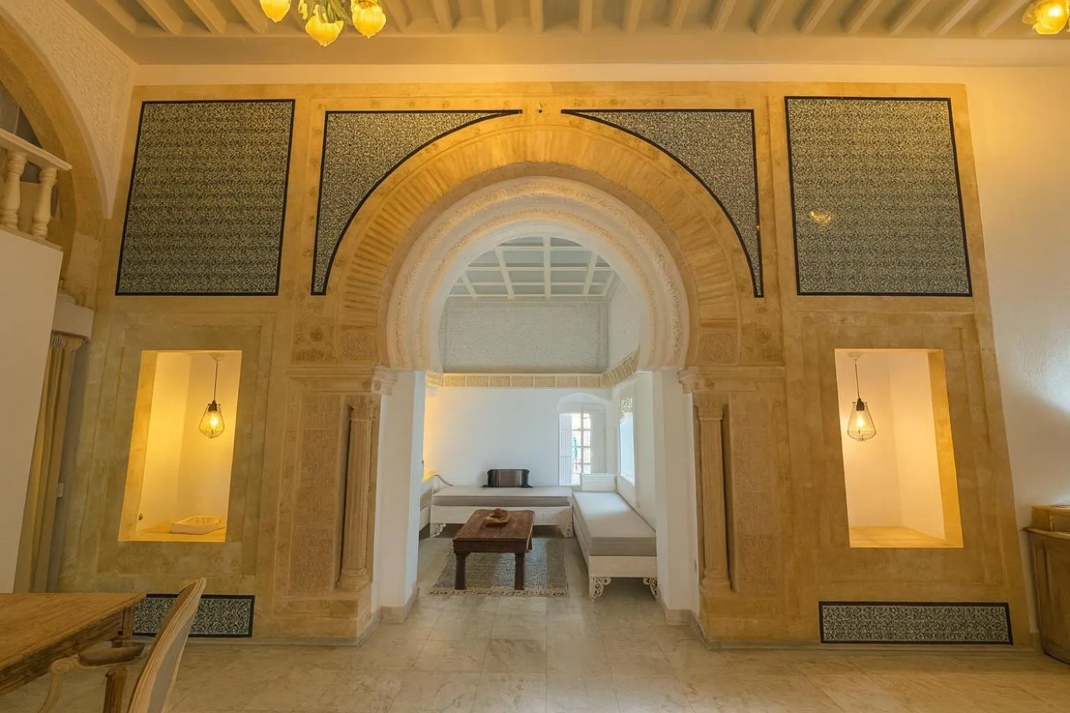 Living room in Dar Benti