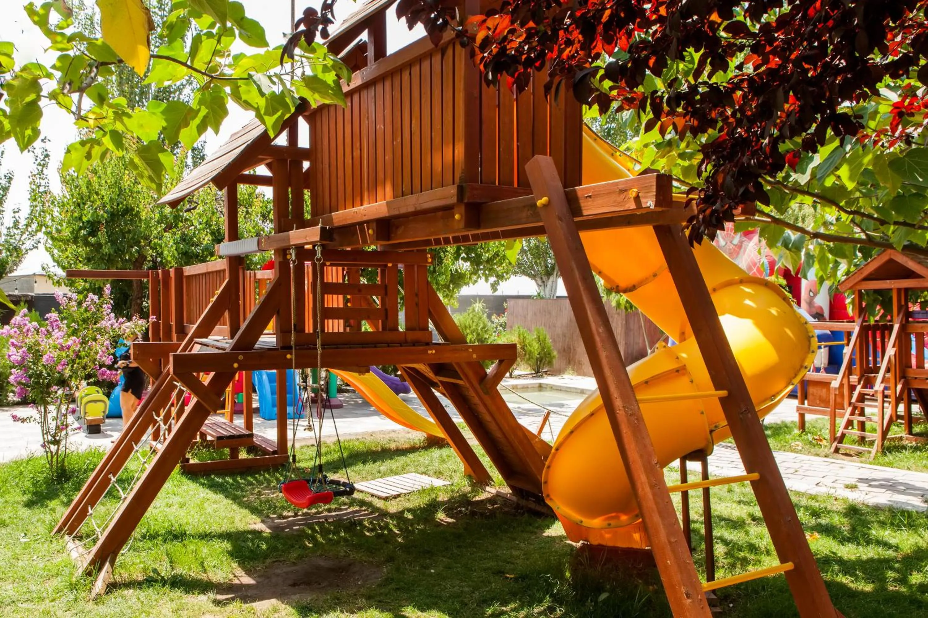Children play ground in Cross Resort Hotel