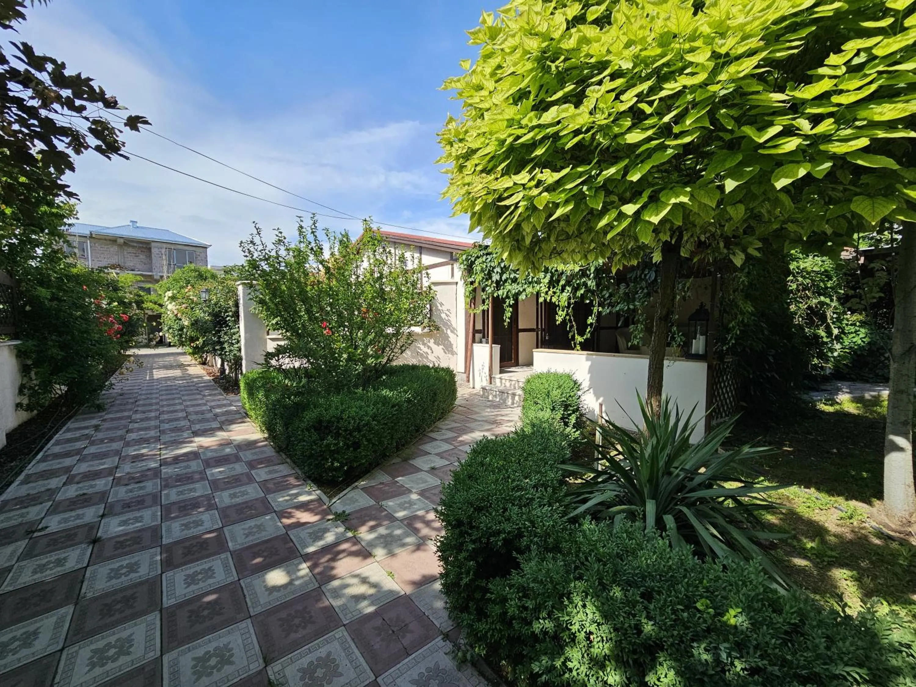 Garden view in Cross Resort Hotel